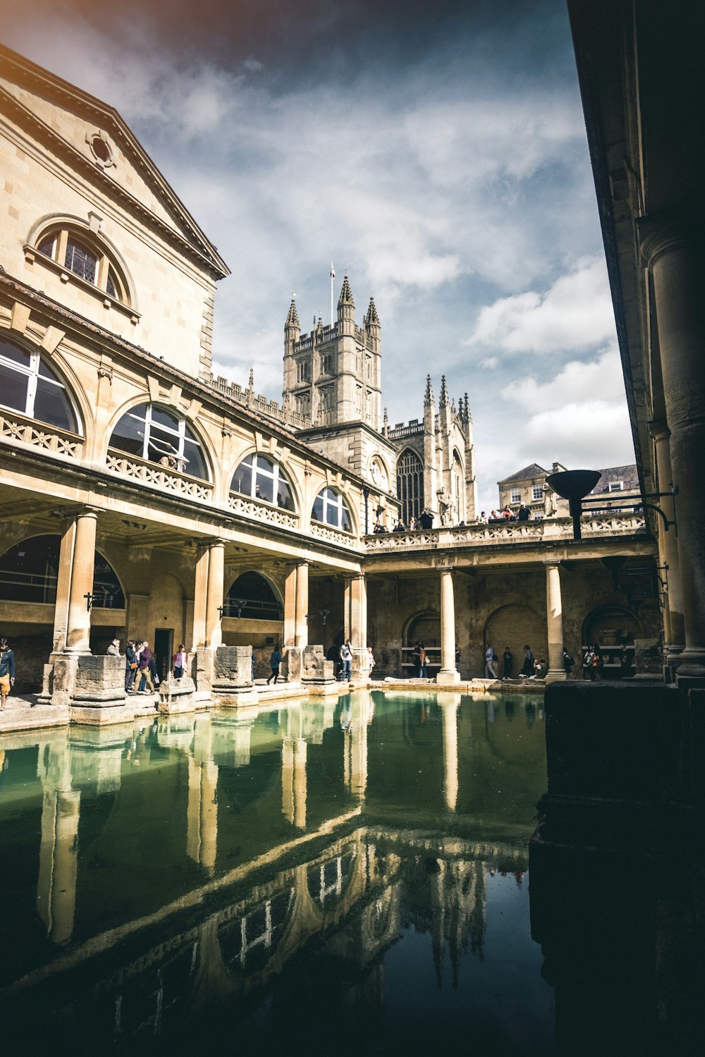 Roman Baths, England photo