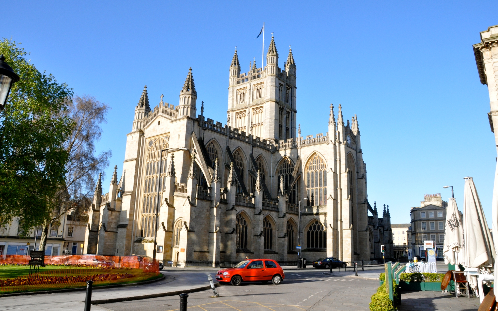 Religious Bath Abbey HD Wallpaper