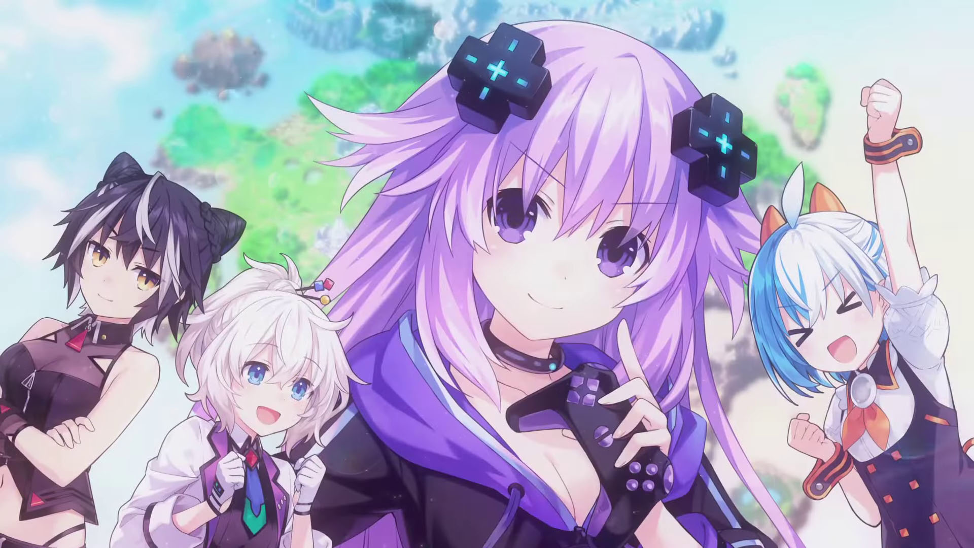 Neptunia GameMaker R:Evolution opening