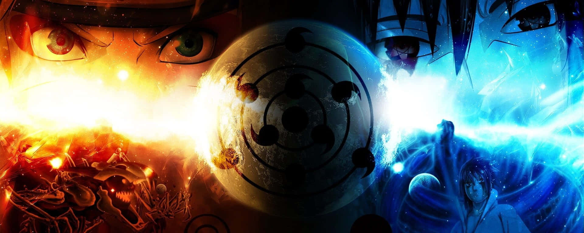 Download Dual Monitor Anime Naruto VS