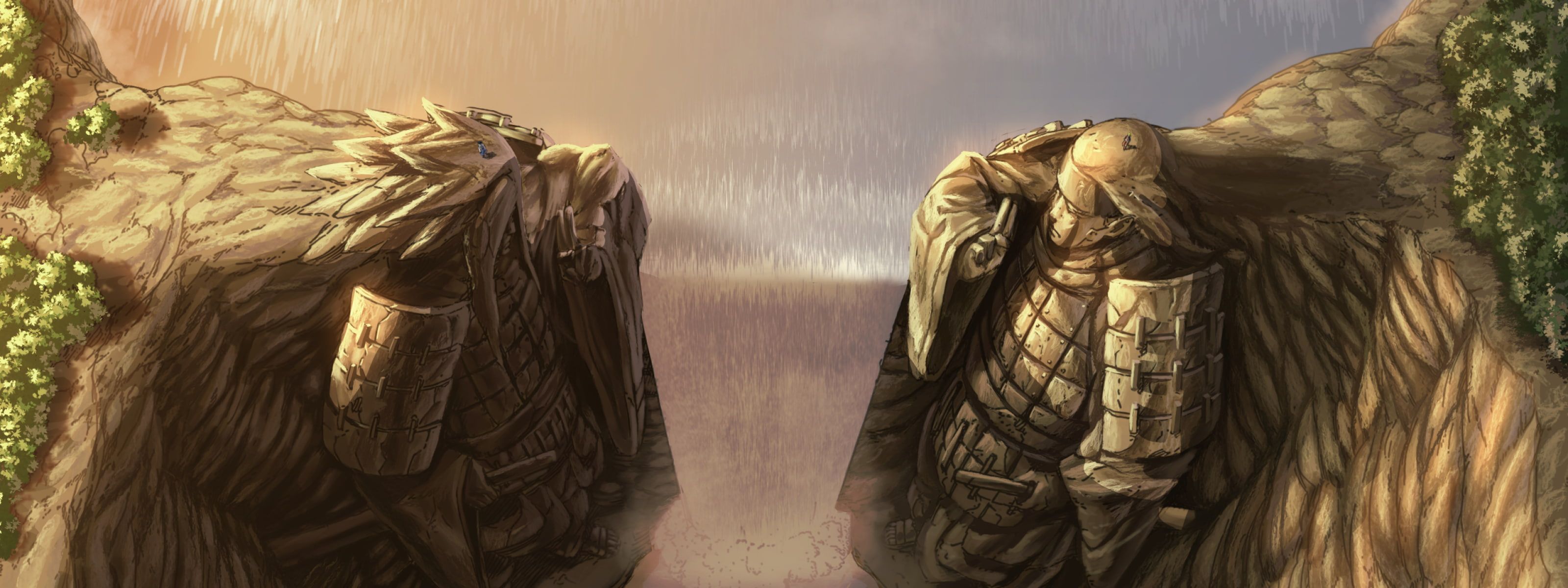 anime #dual #monitor #multi #screen