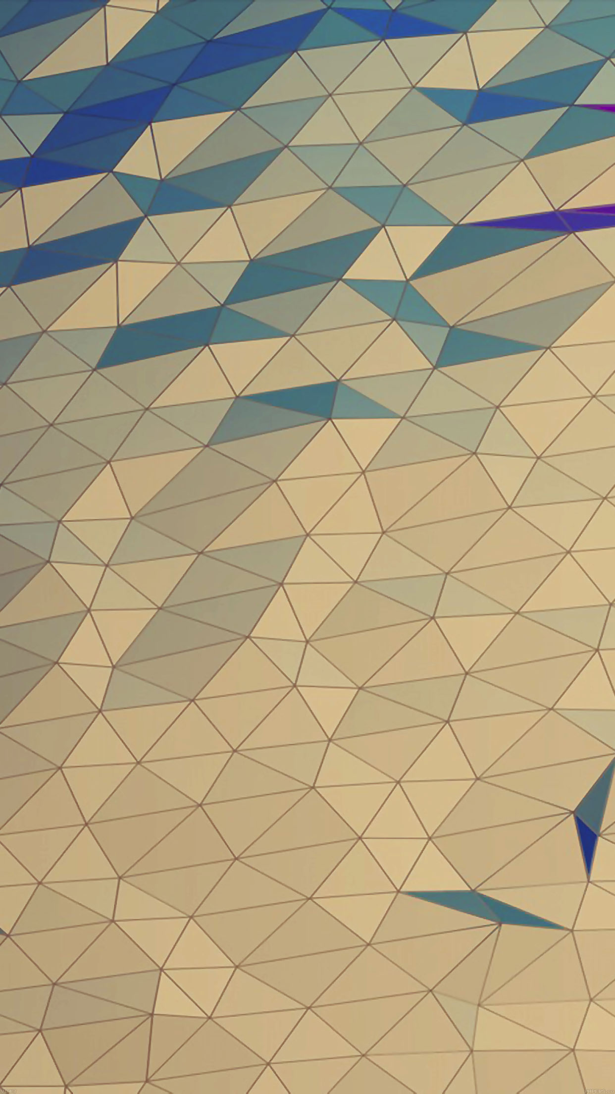 Jelly Bean Abstract Line Art Wallpaper