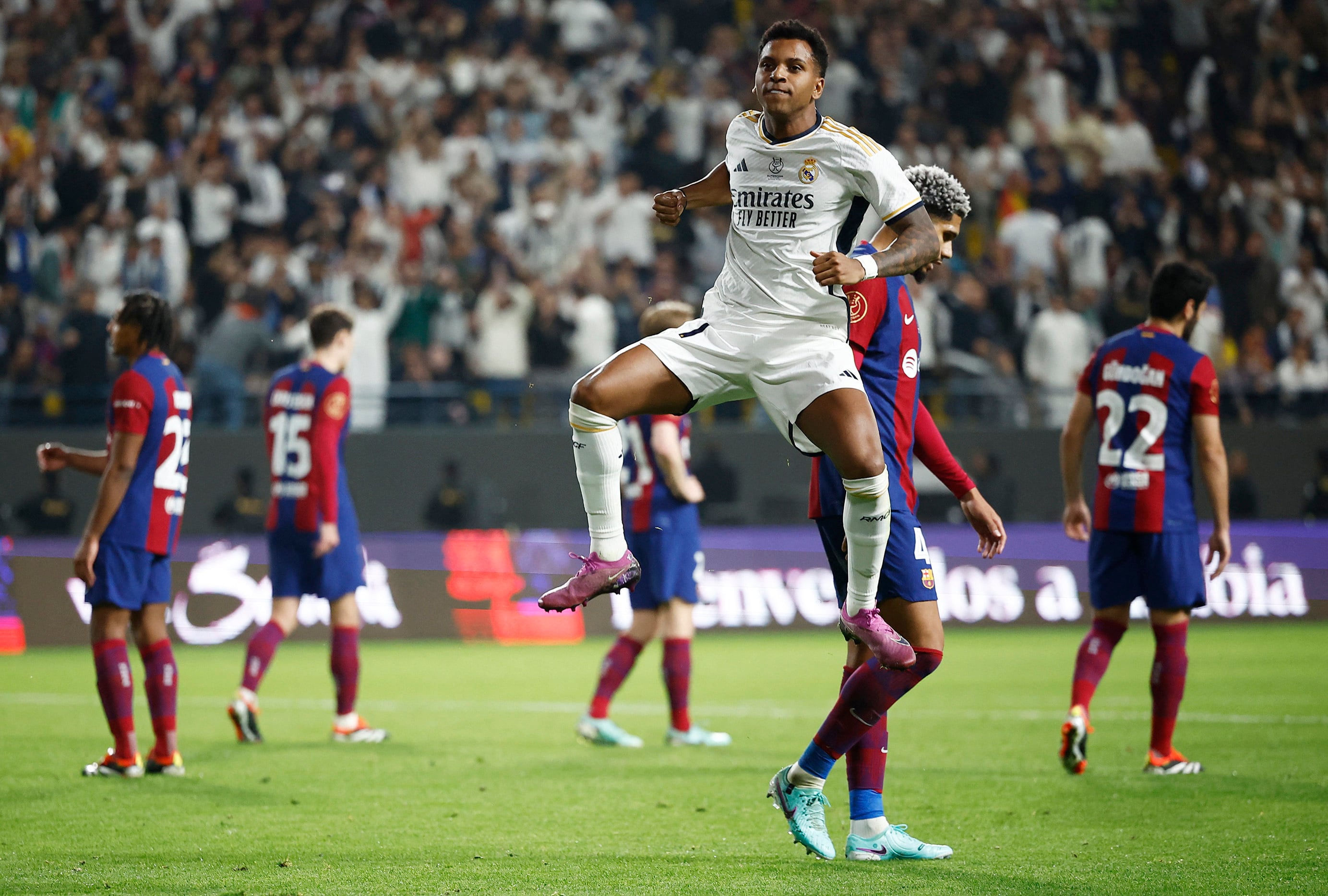 Real Madrid thrash old rivals Barcelona