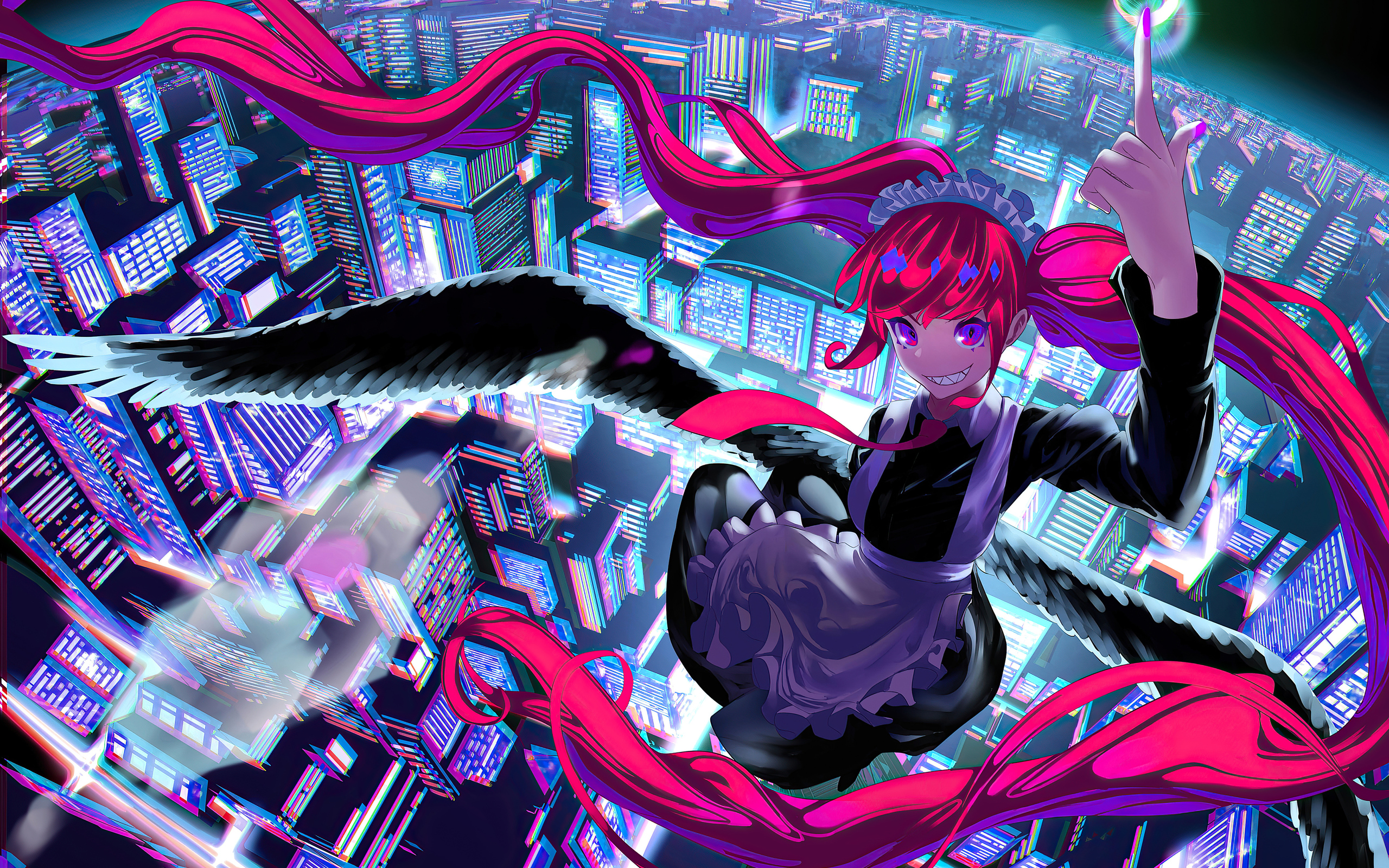 Crazy Heights Anime Girl