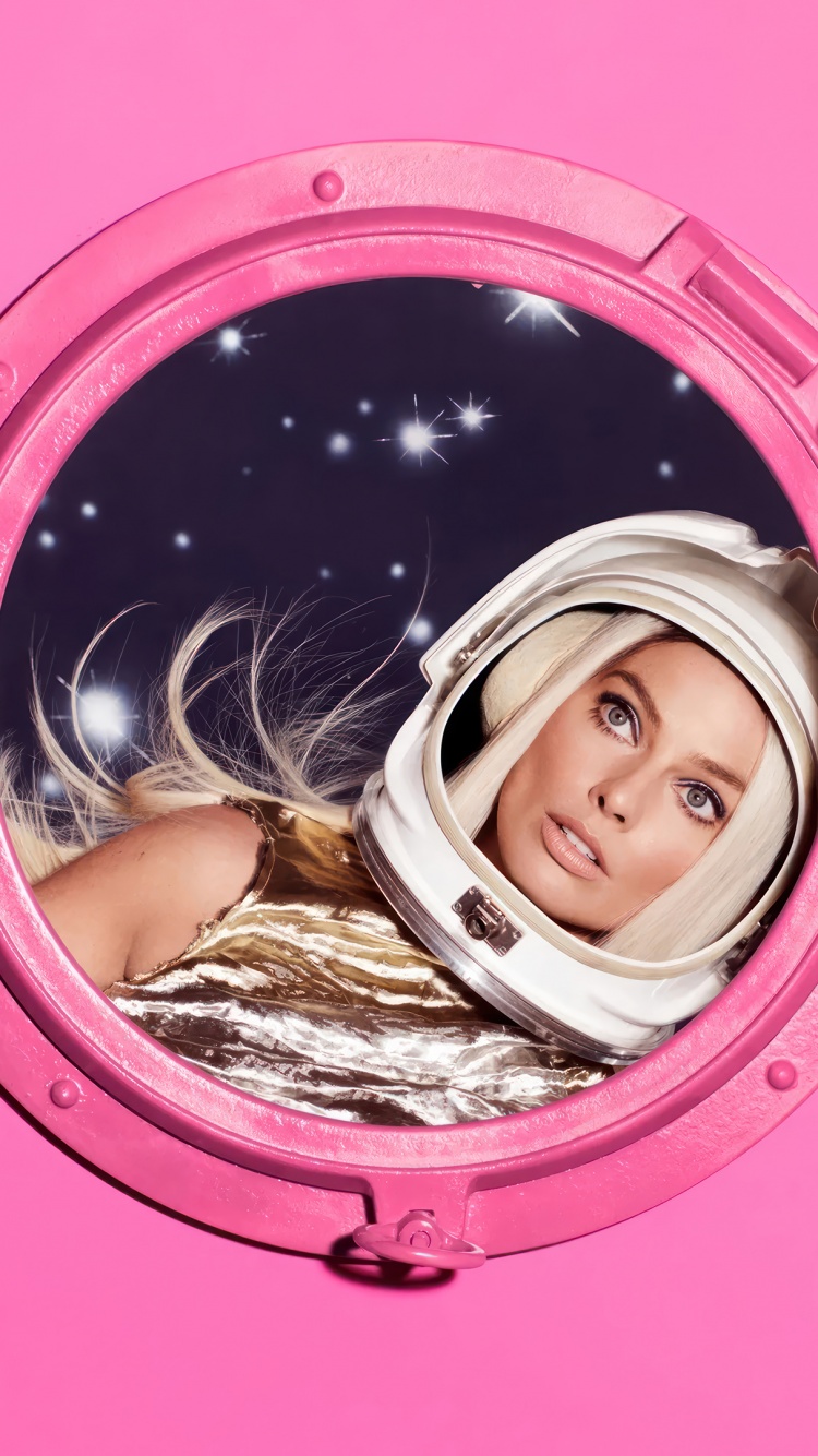 Margot Robbie as Barbie Wallpaper 4K