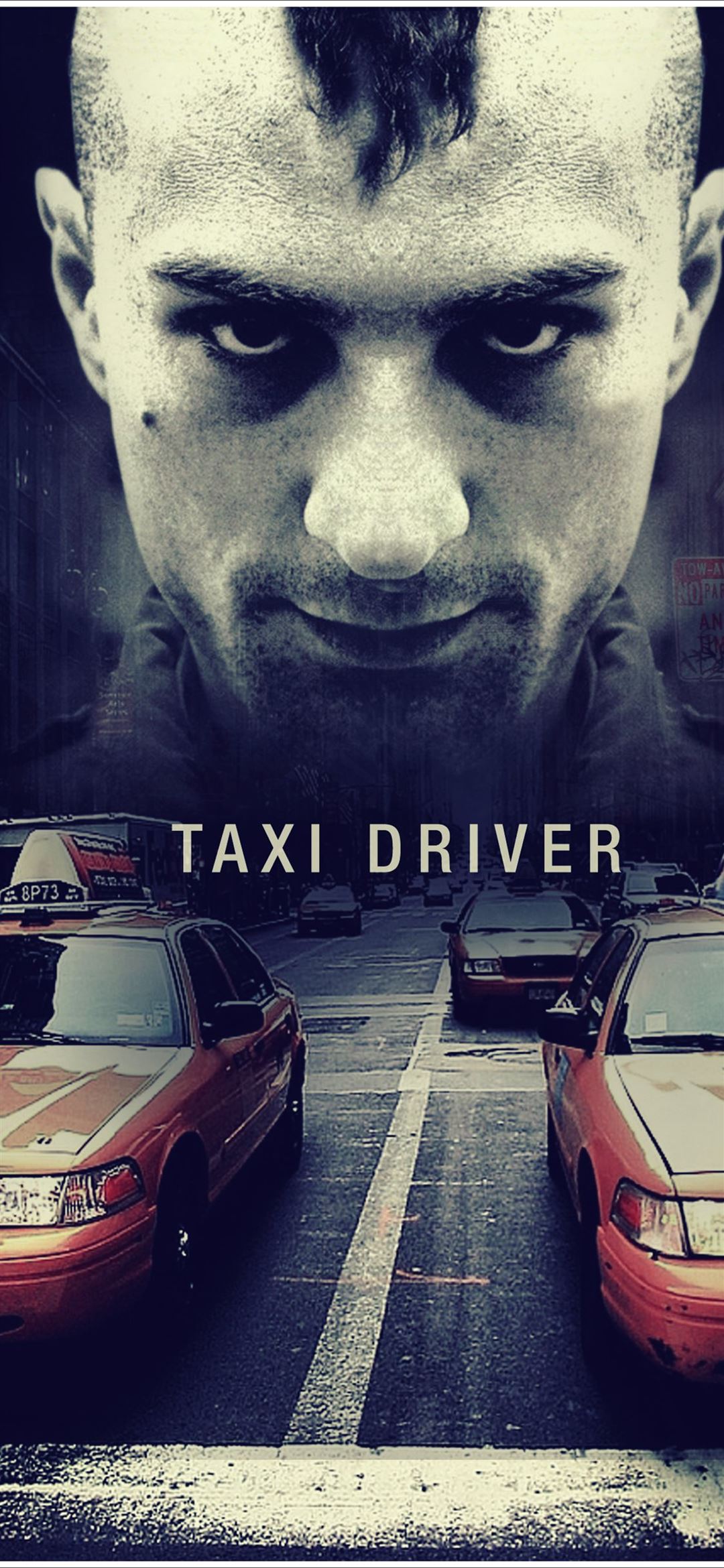 Taxi Driver on Hip iPhone Wallpaper