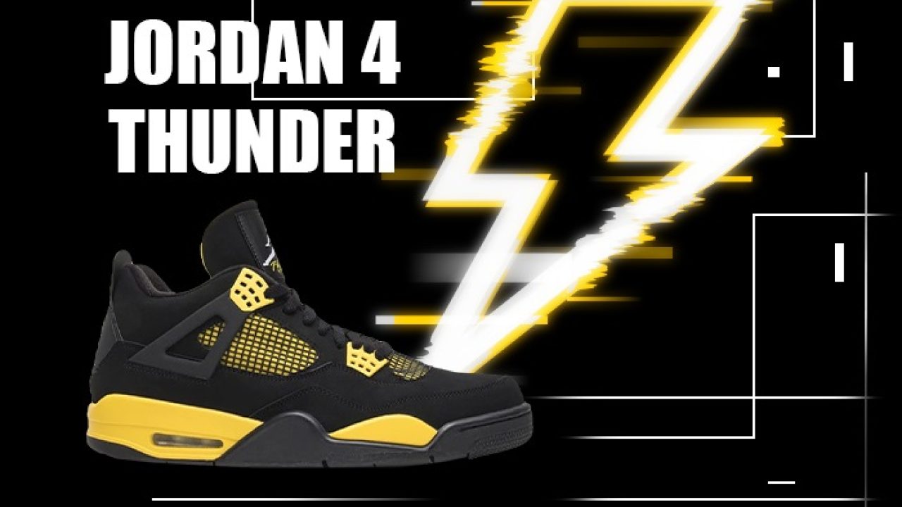 Jordan 4 Thunder Says No to an