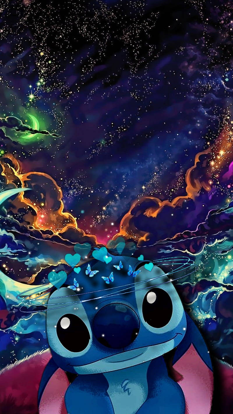 Stitch Galaxy Wallpaper