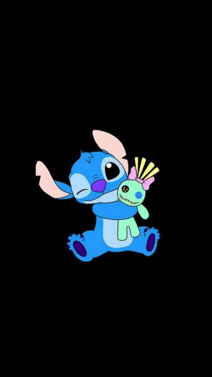 Download free Kawaii Stitch Hugging