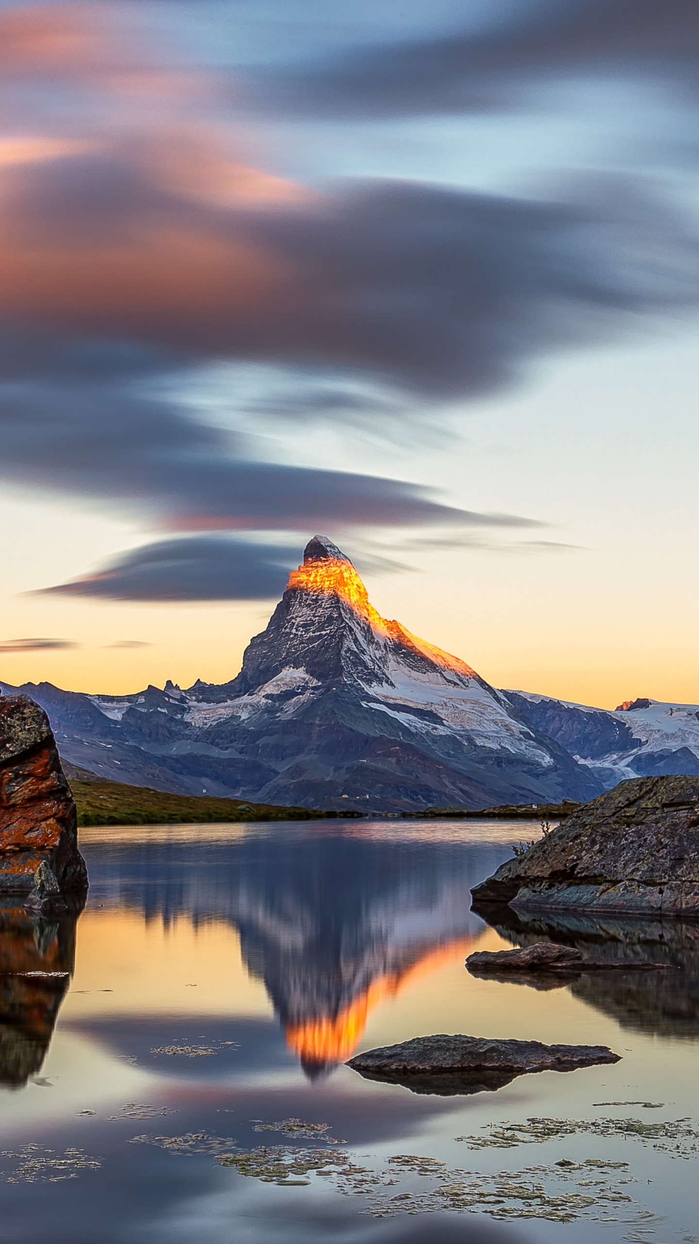 Matterhorn Wallpaper 4K, Lake