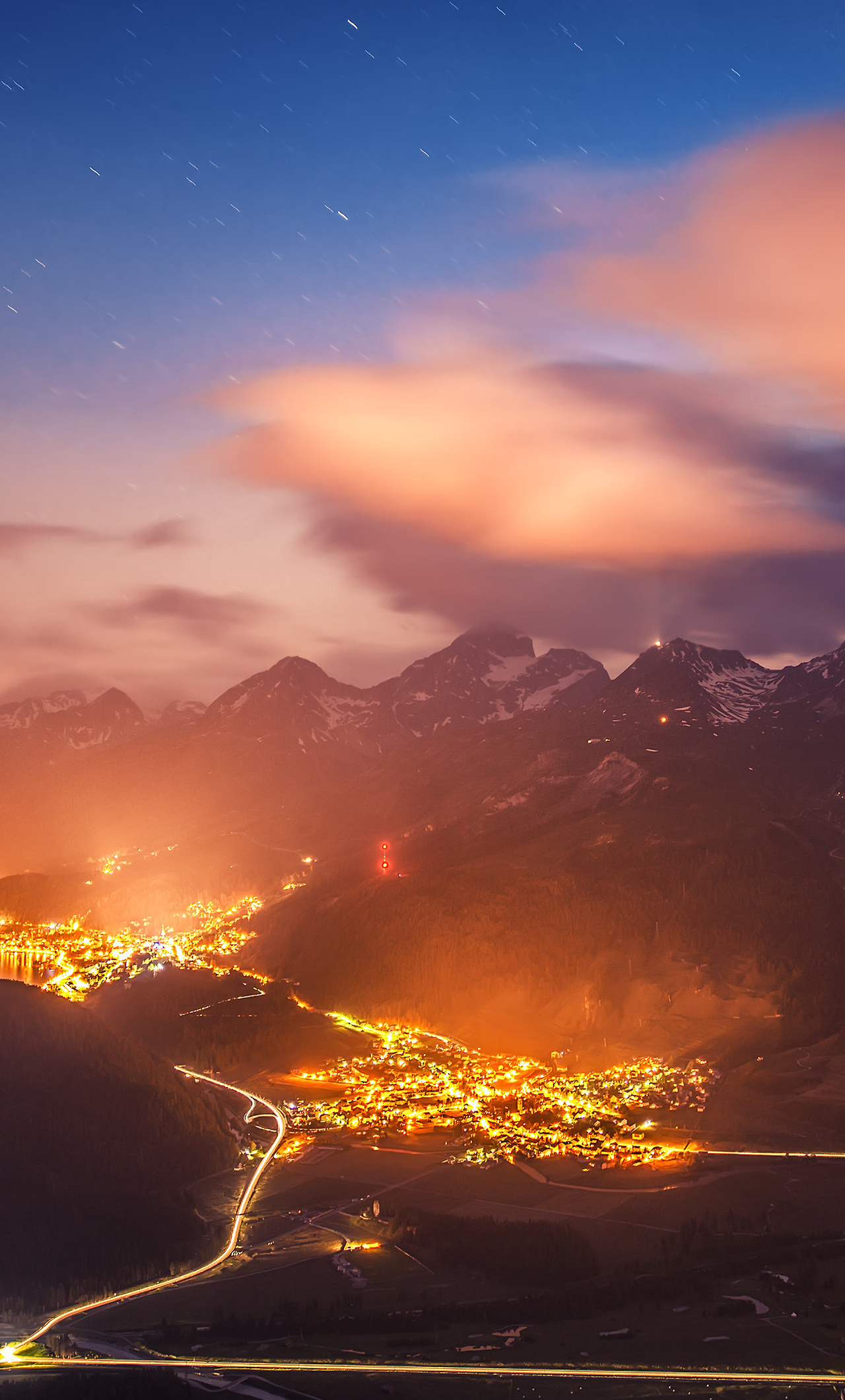 Switzerland Night 4k iPhone