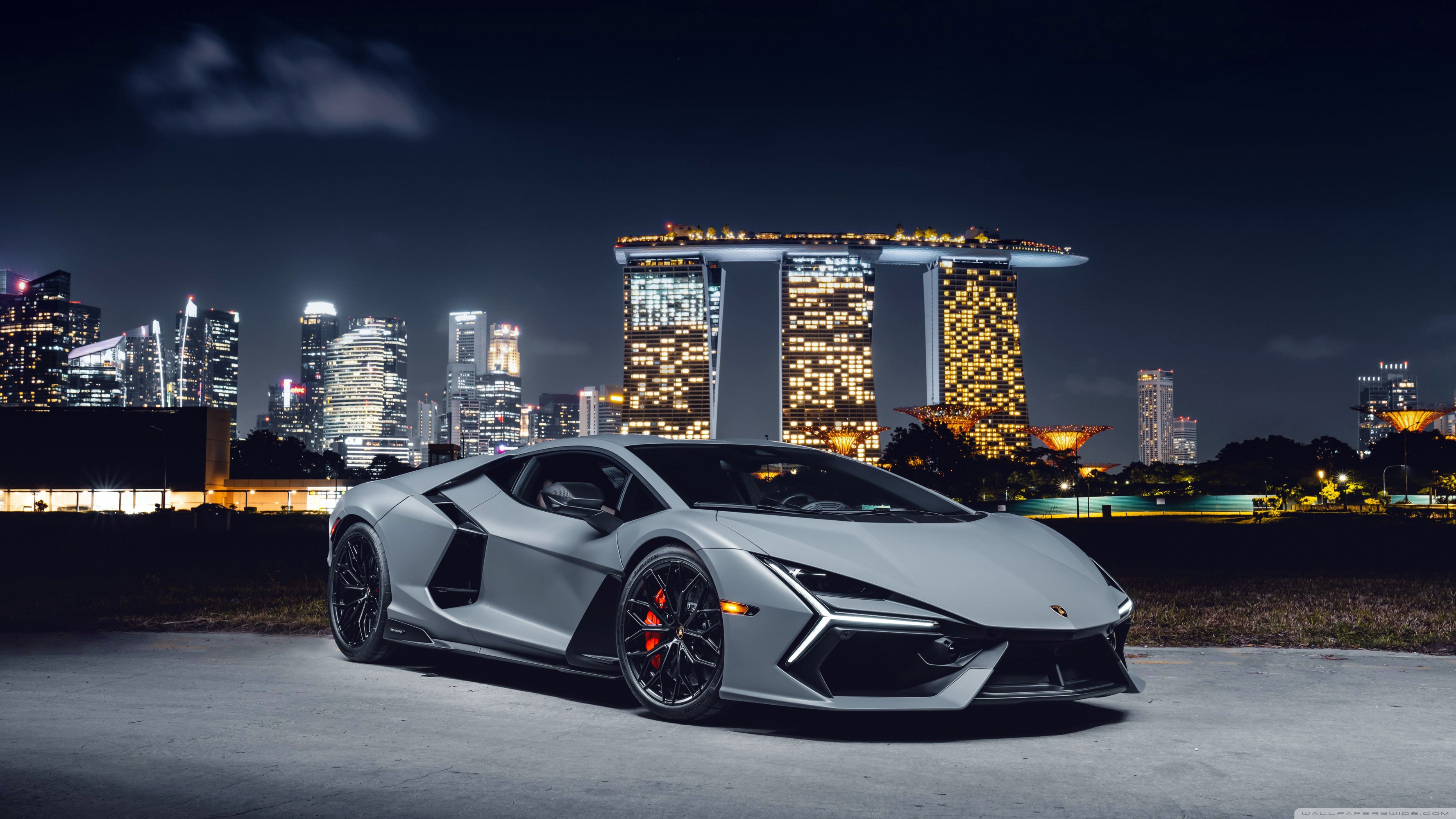 Lamborghini, City Ultra HD Wallpaper