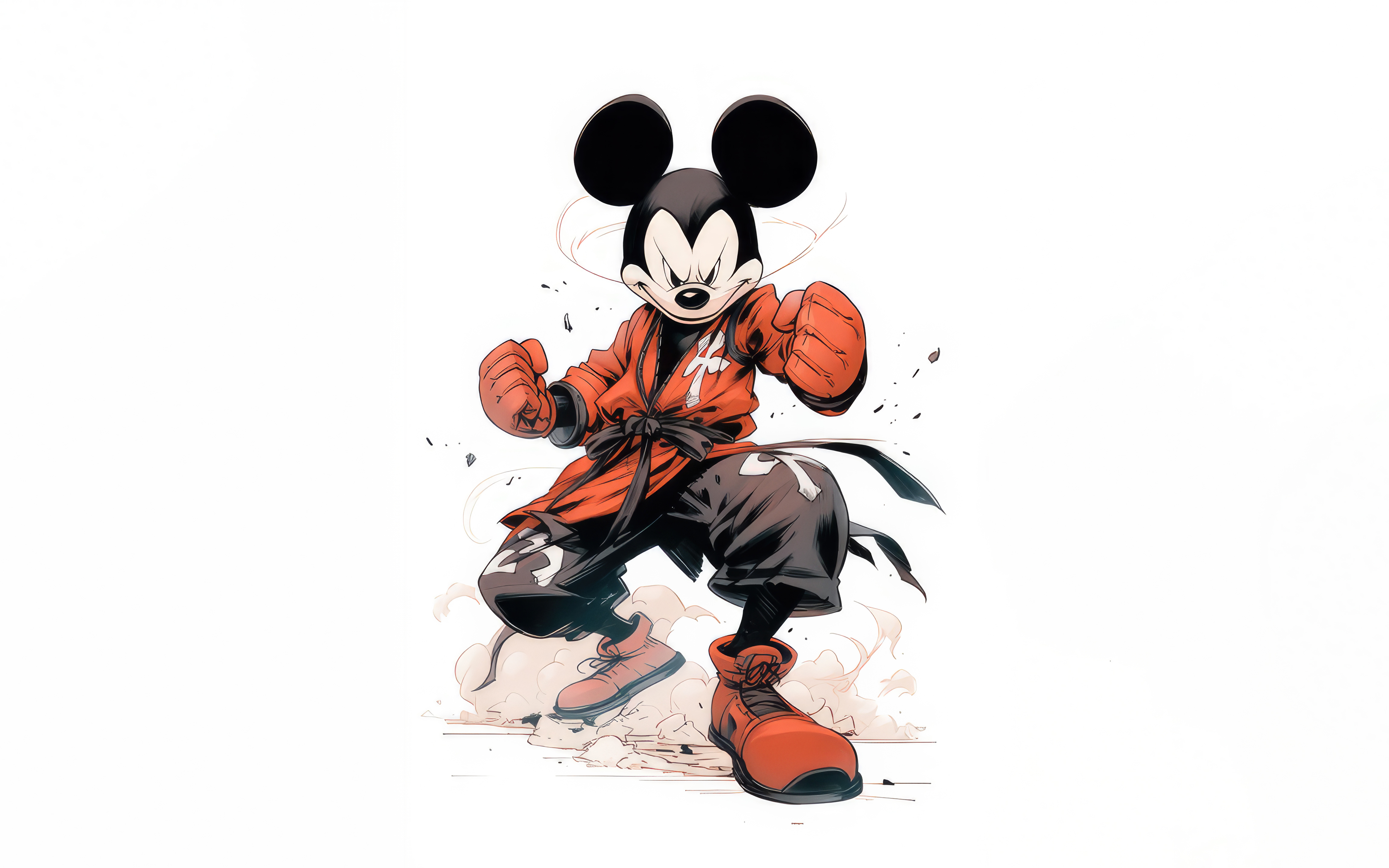 Mickey Mouse Cartoon Minimal