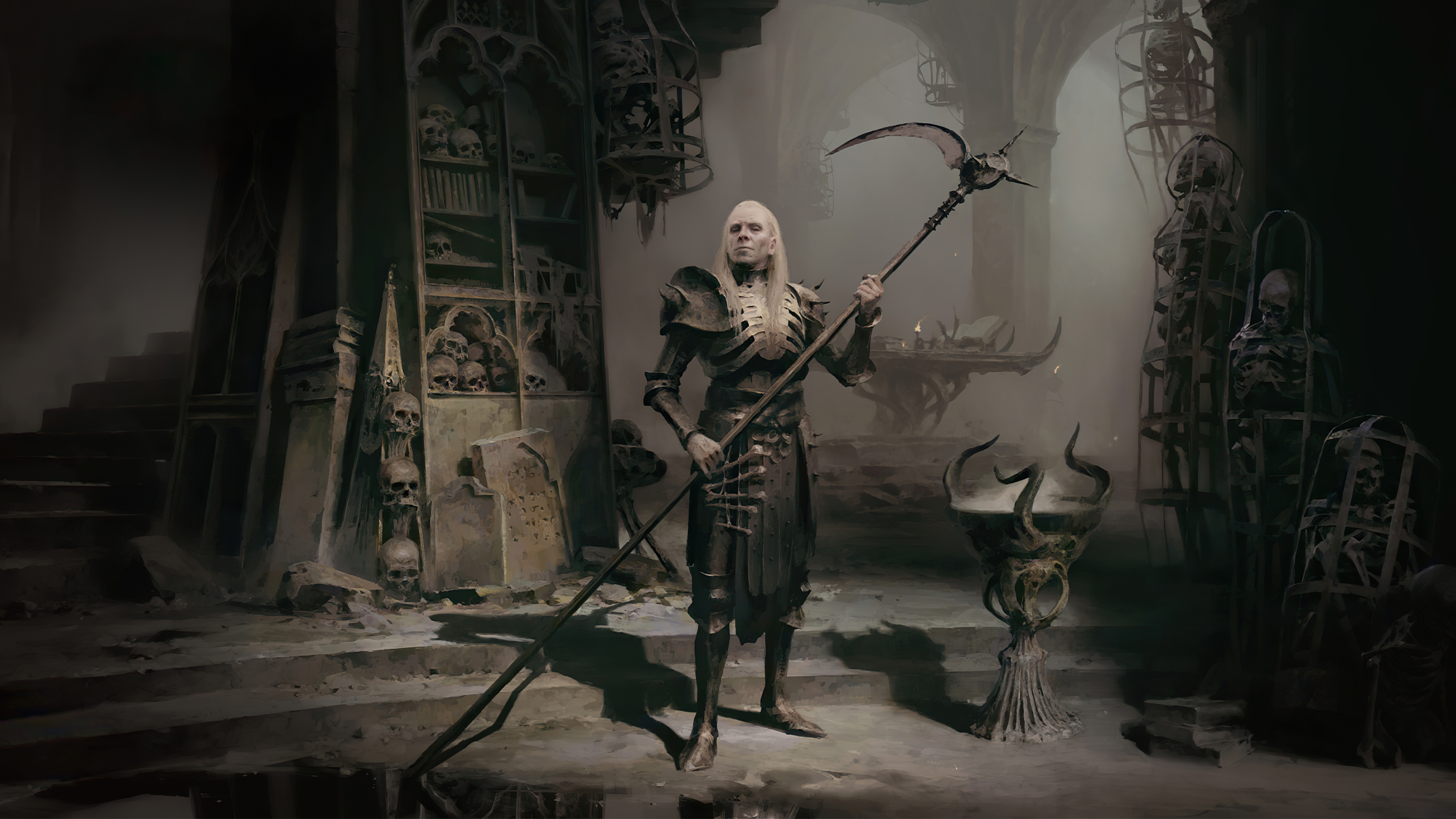 Diablo Iv Necromancer Wallpaper, HD