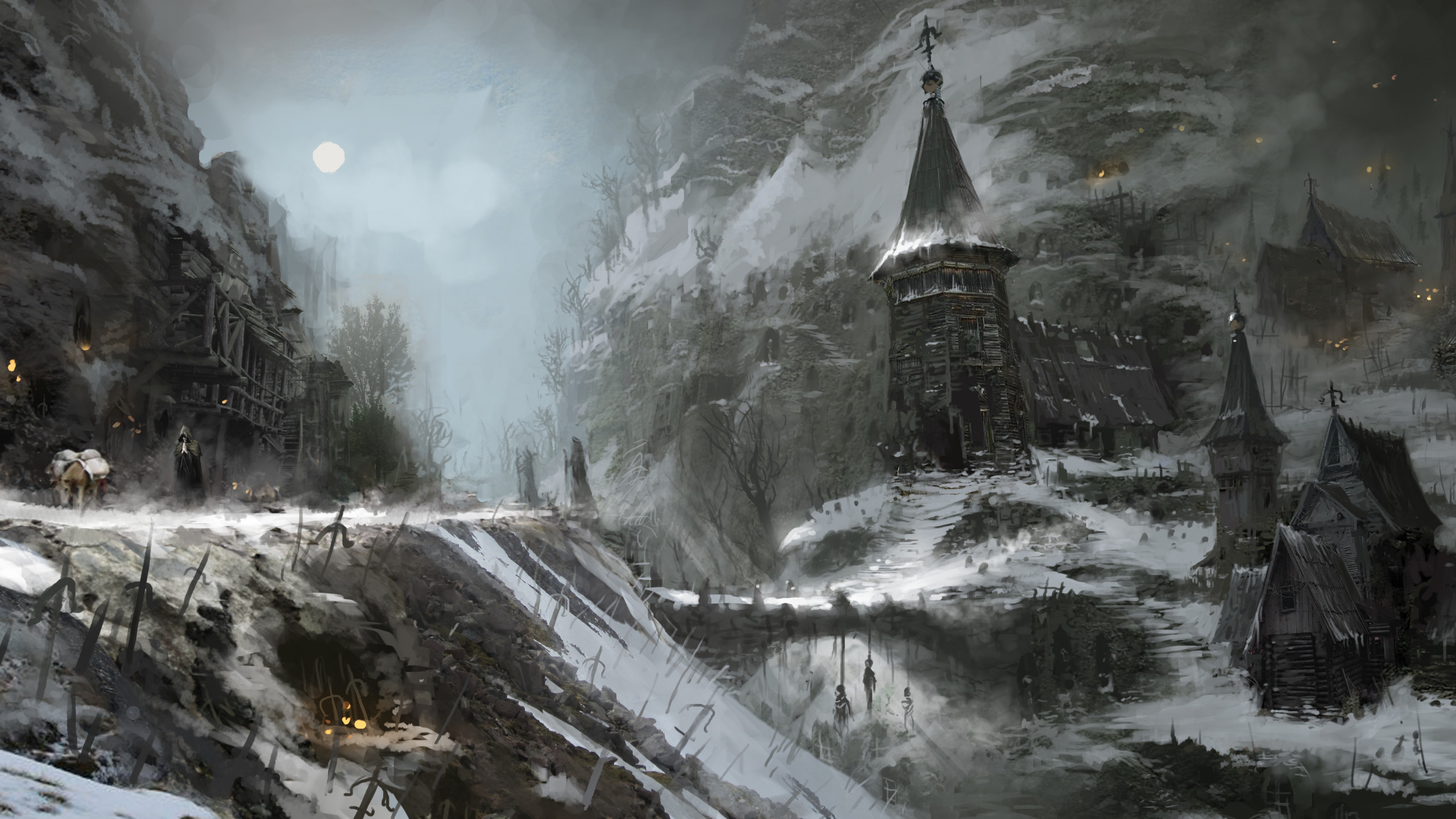 Wallpaper Diablo IV, artwork, 4K, Games