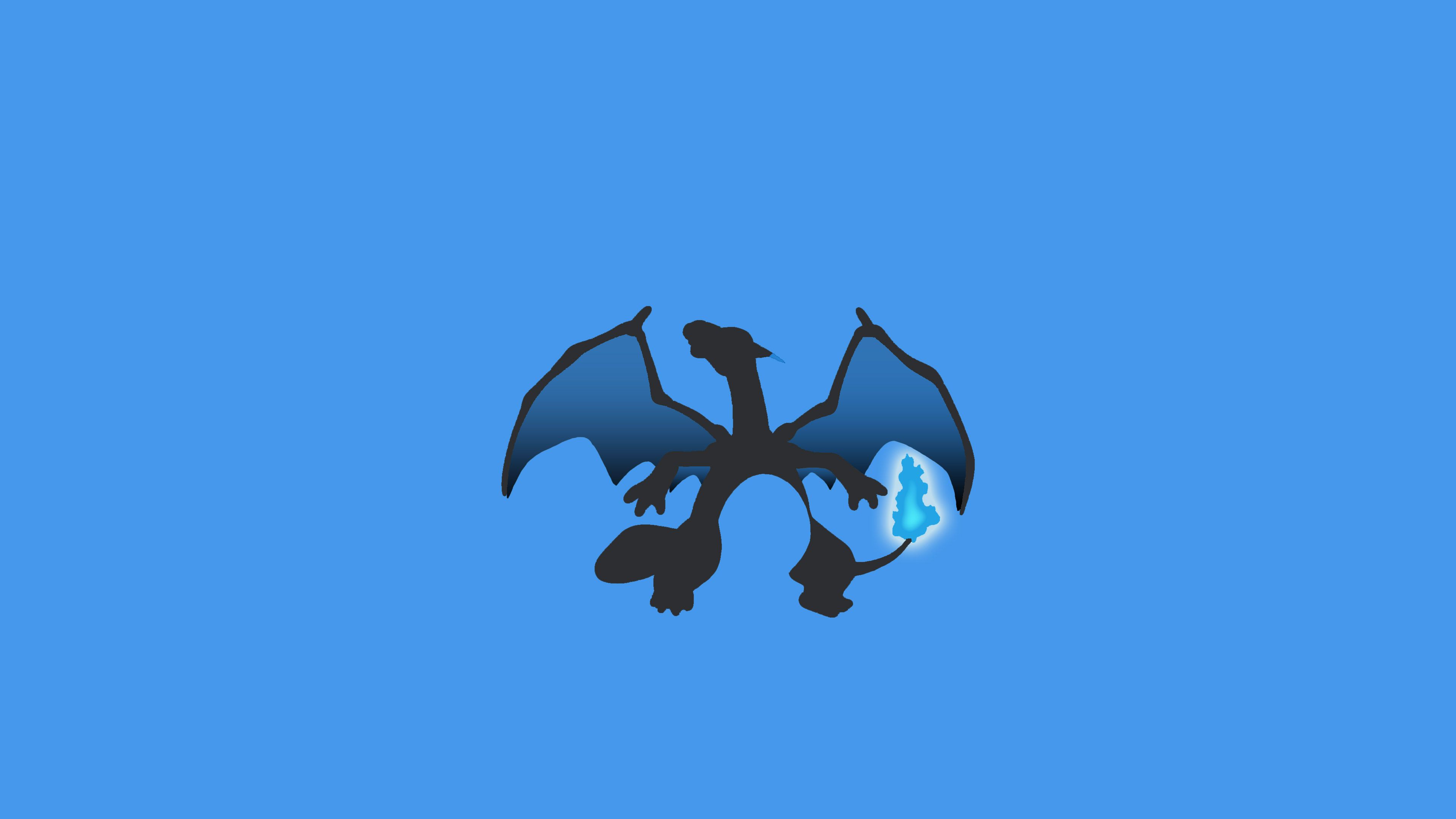 Charizard Minimalism 4k pokemon