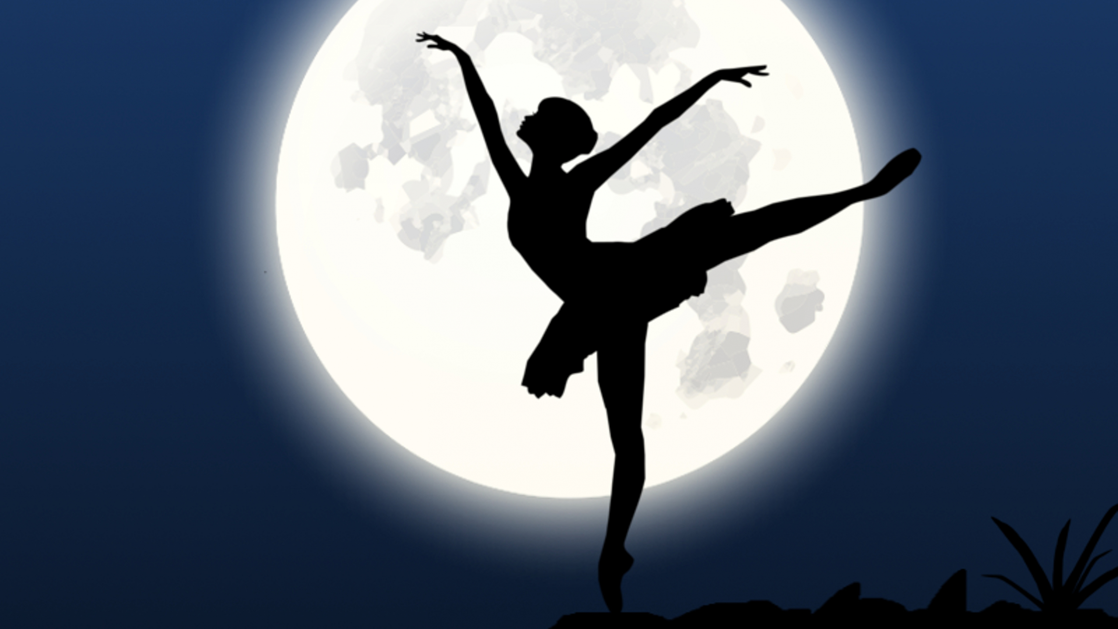 Download wallpaper 3840x2160 ballerina