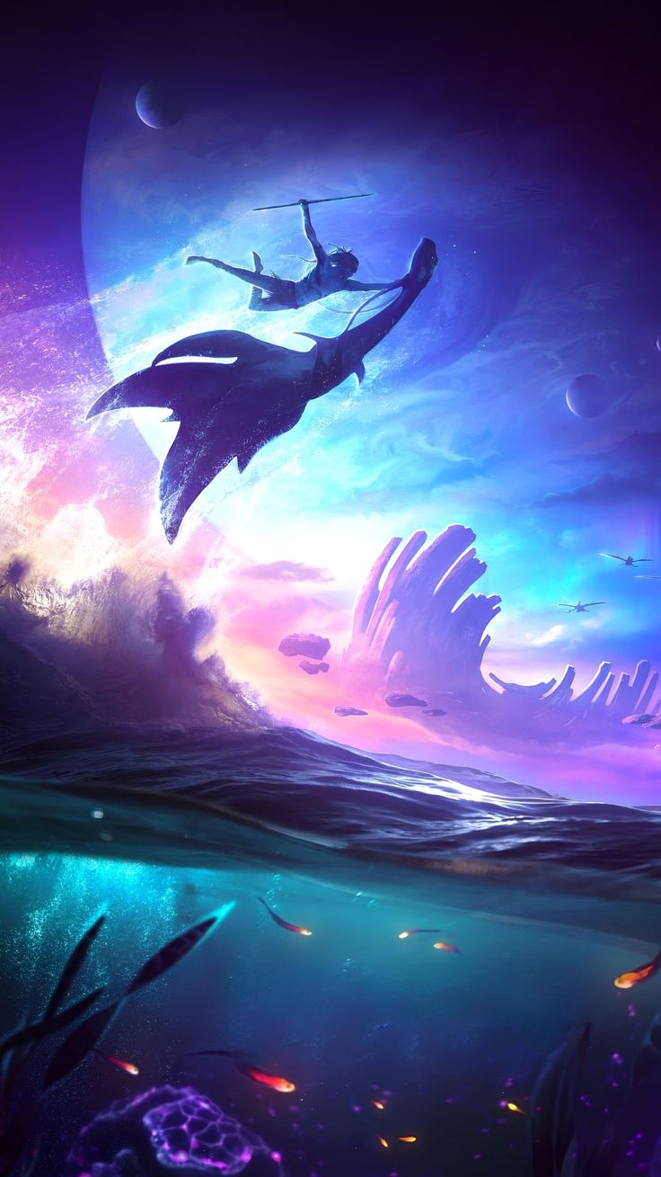 Avatar the way of water wallpaper