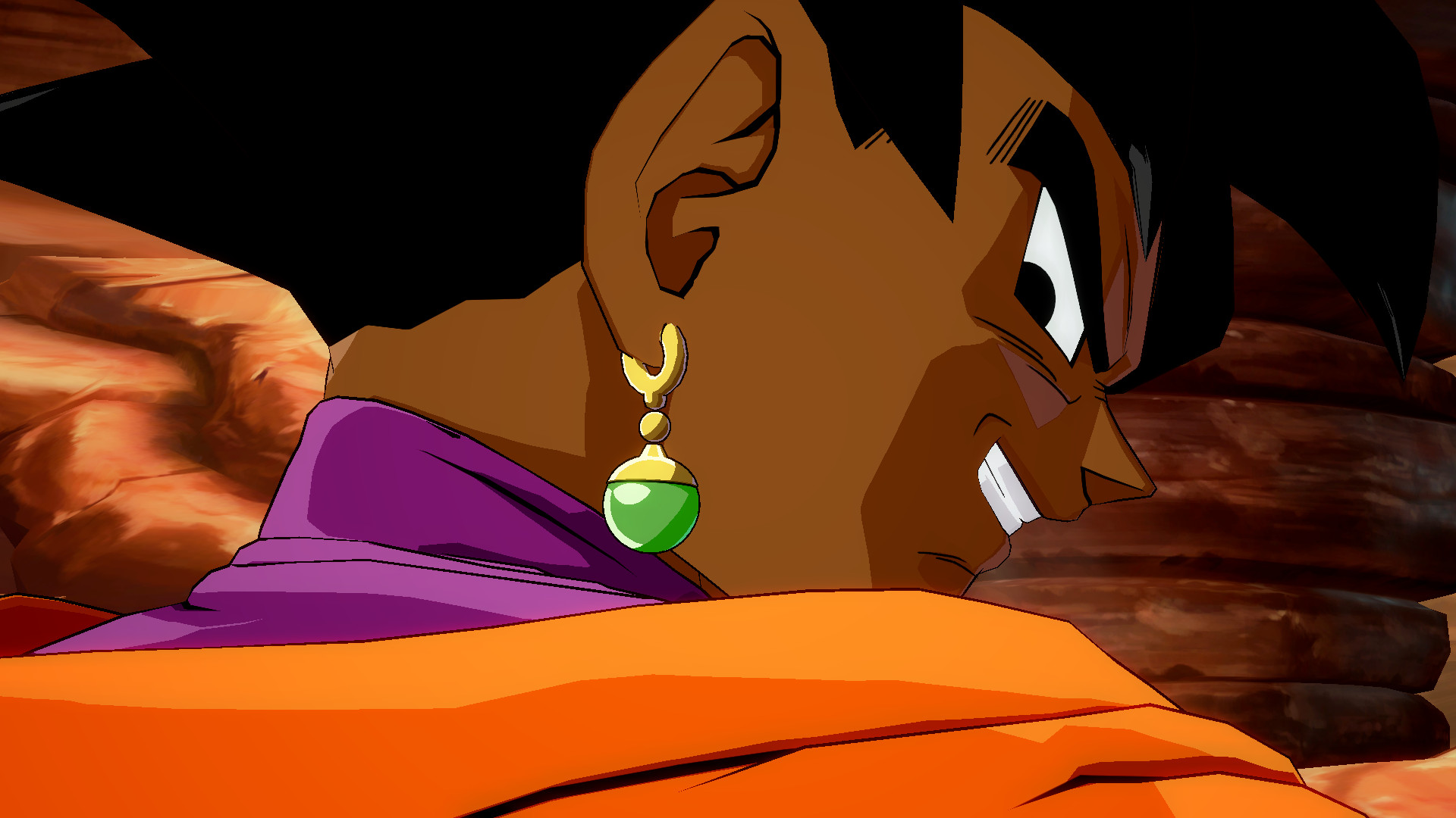 Goku Black but he's actually black