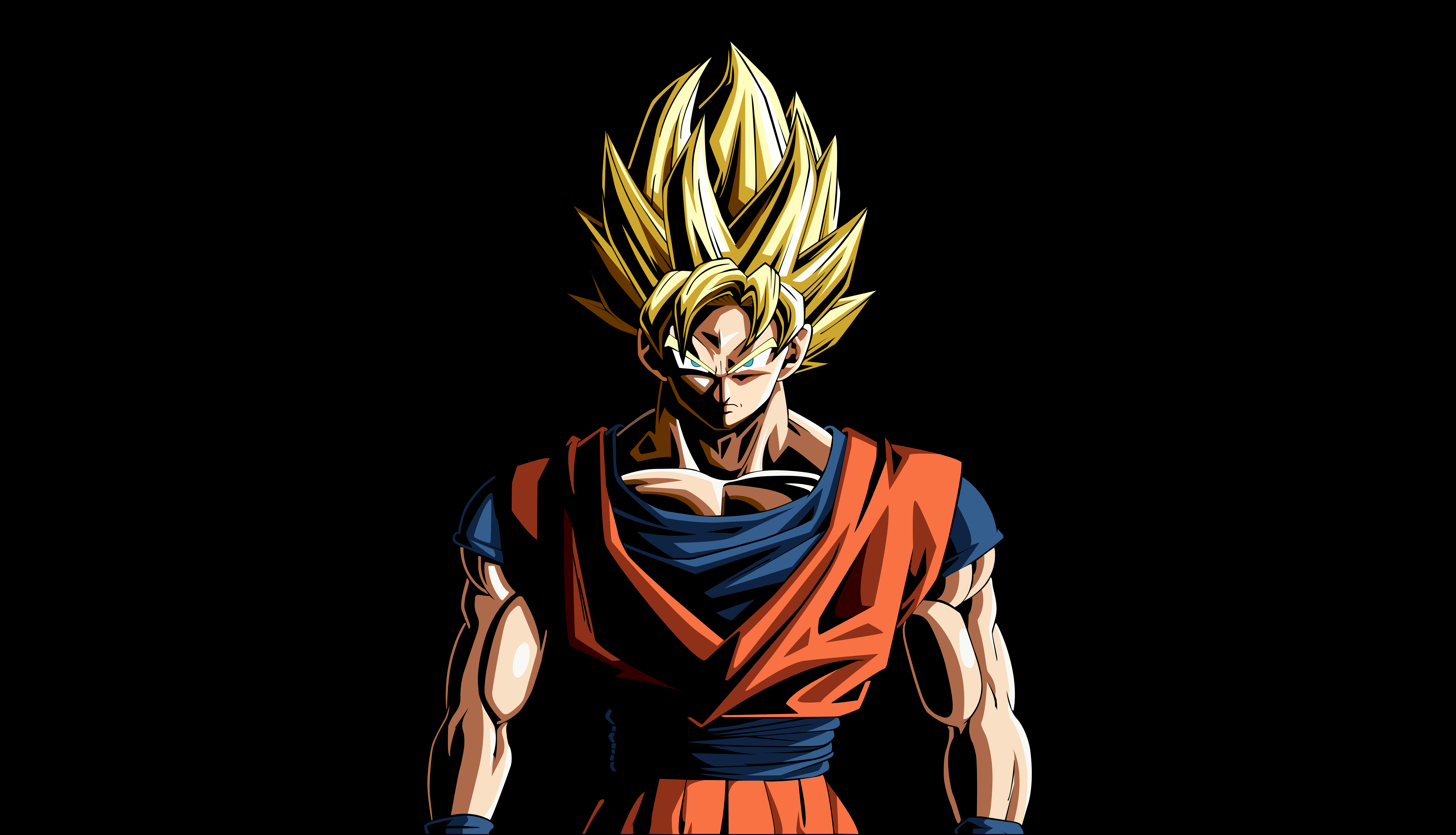 Cool Goku 4K Wallpaper
