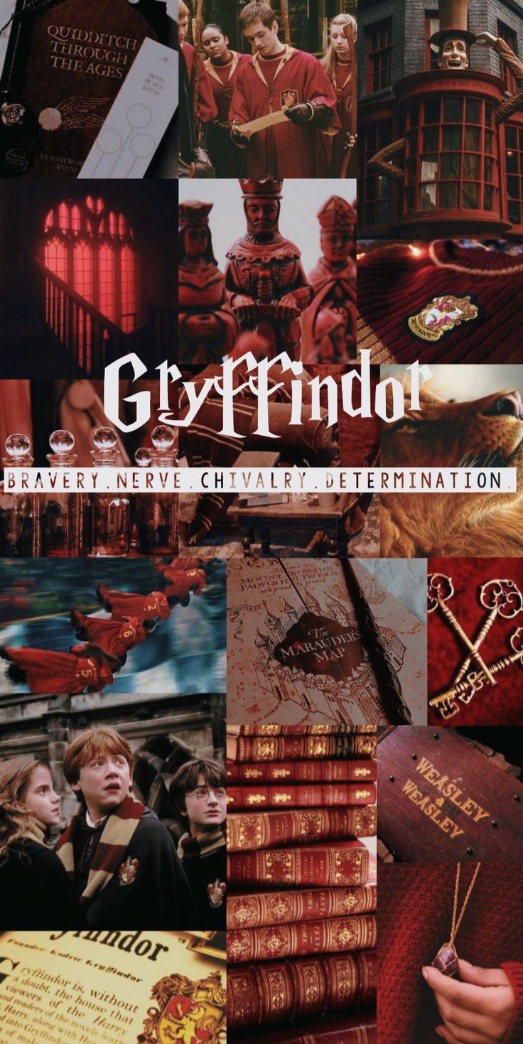 Gryffindor Aesthetic Wallpaper. Harry