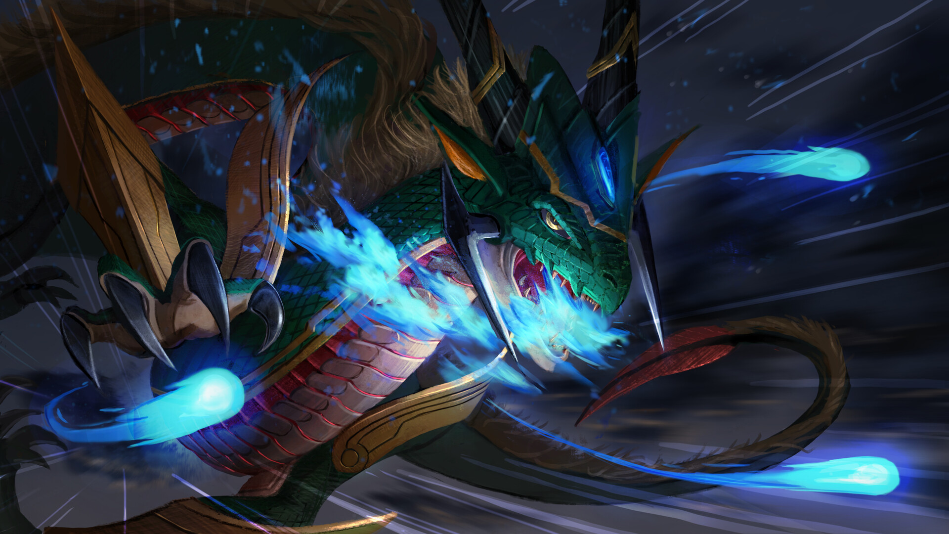 Download Fantasy Dragon HD Wallpaper