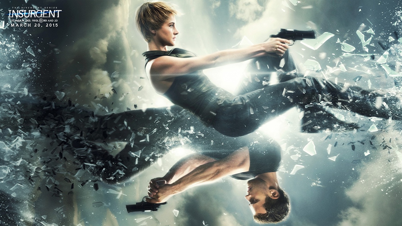 Insurgent pistol Men female film Glass