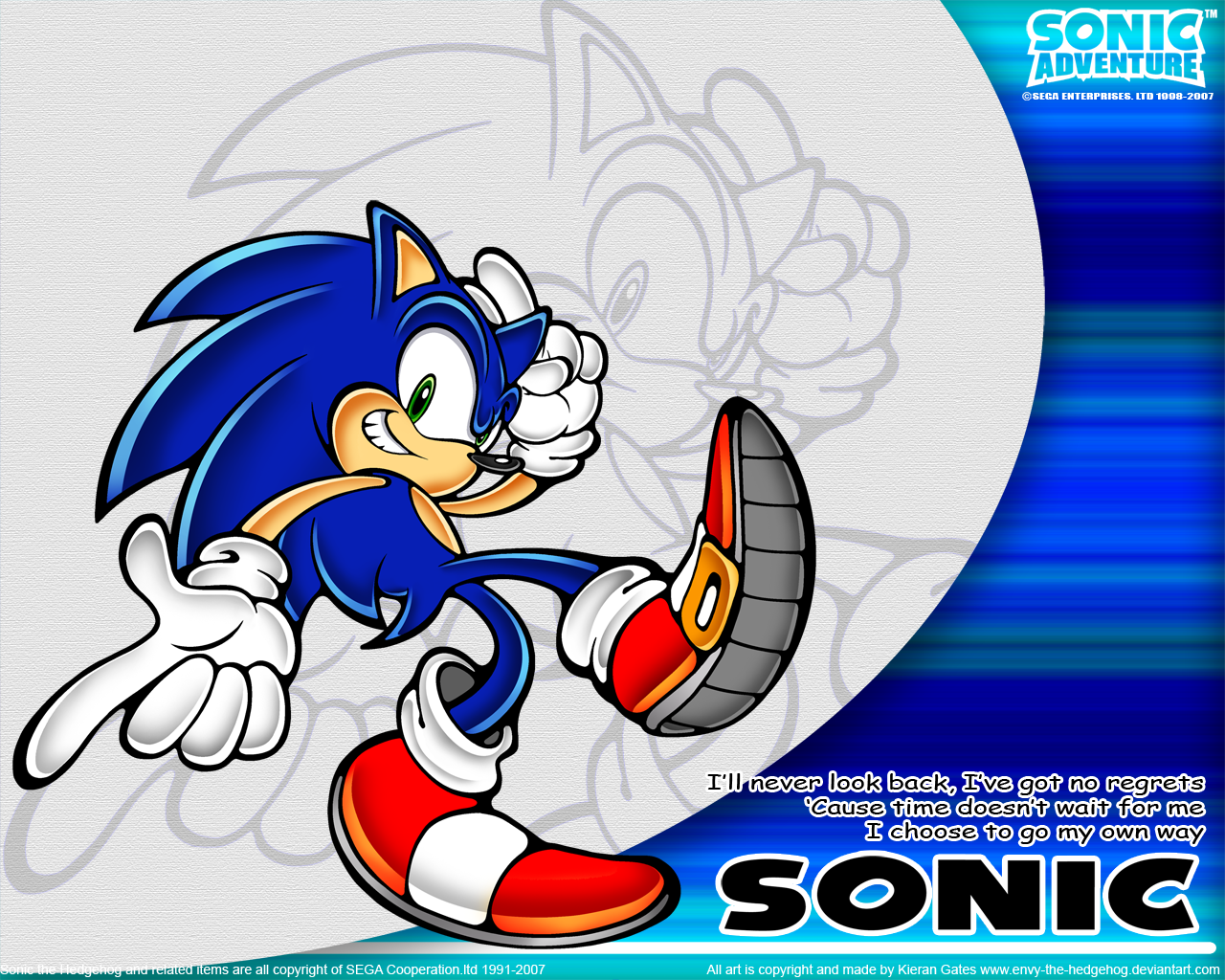 Sonic The Hedgehog: Wallpaper By Envy The Hedgehog Fur Affinity [dot] Net