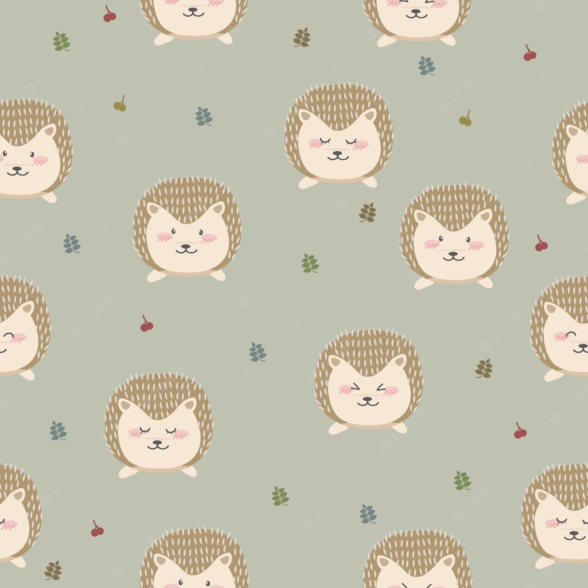 Cartoon Hedgehog Wallpaper
