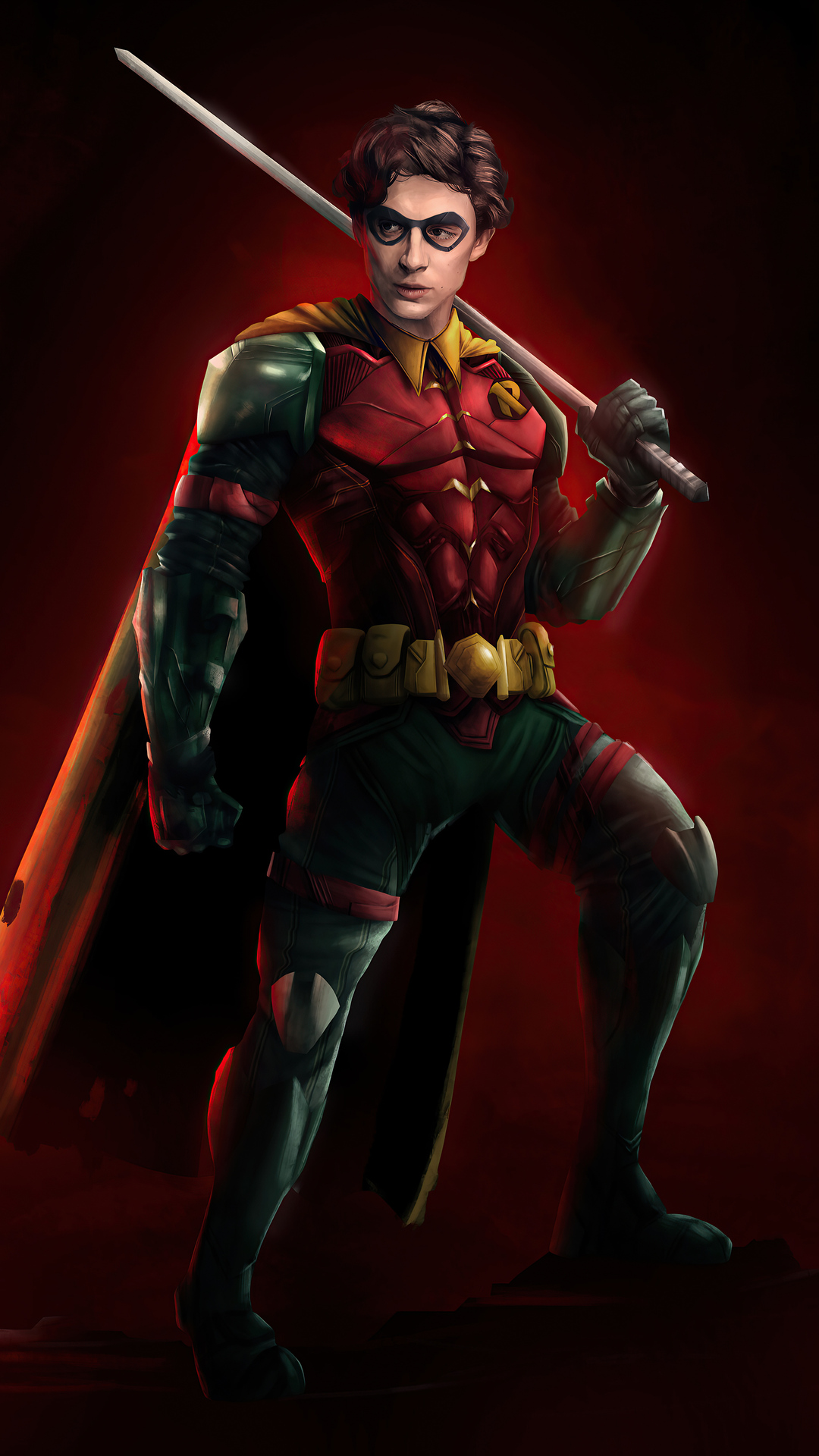 Timothee Chalamet As Robin 4k