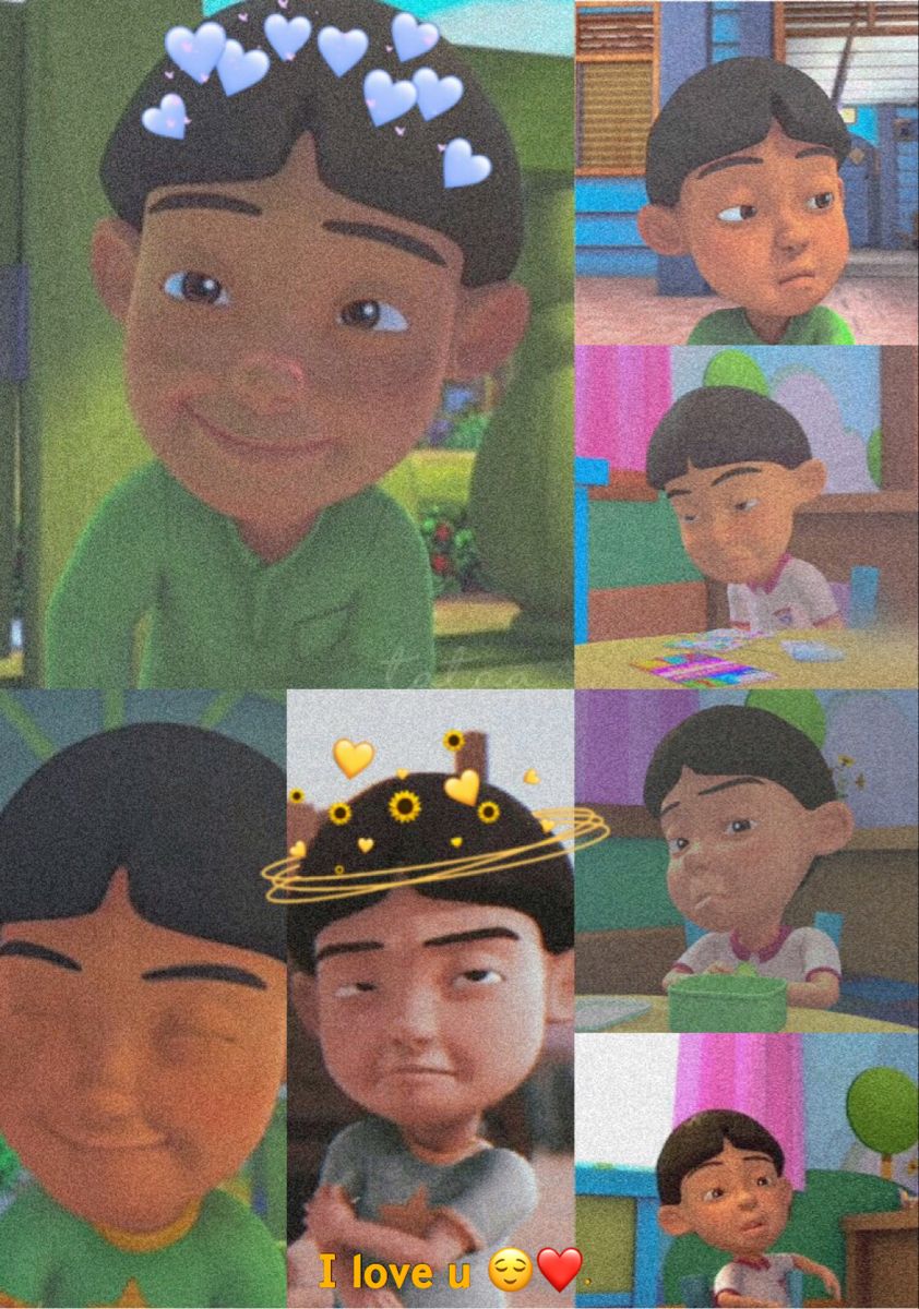 Aesthetic Mail Upin Ipin ❤️. Cute