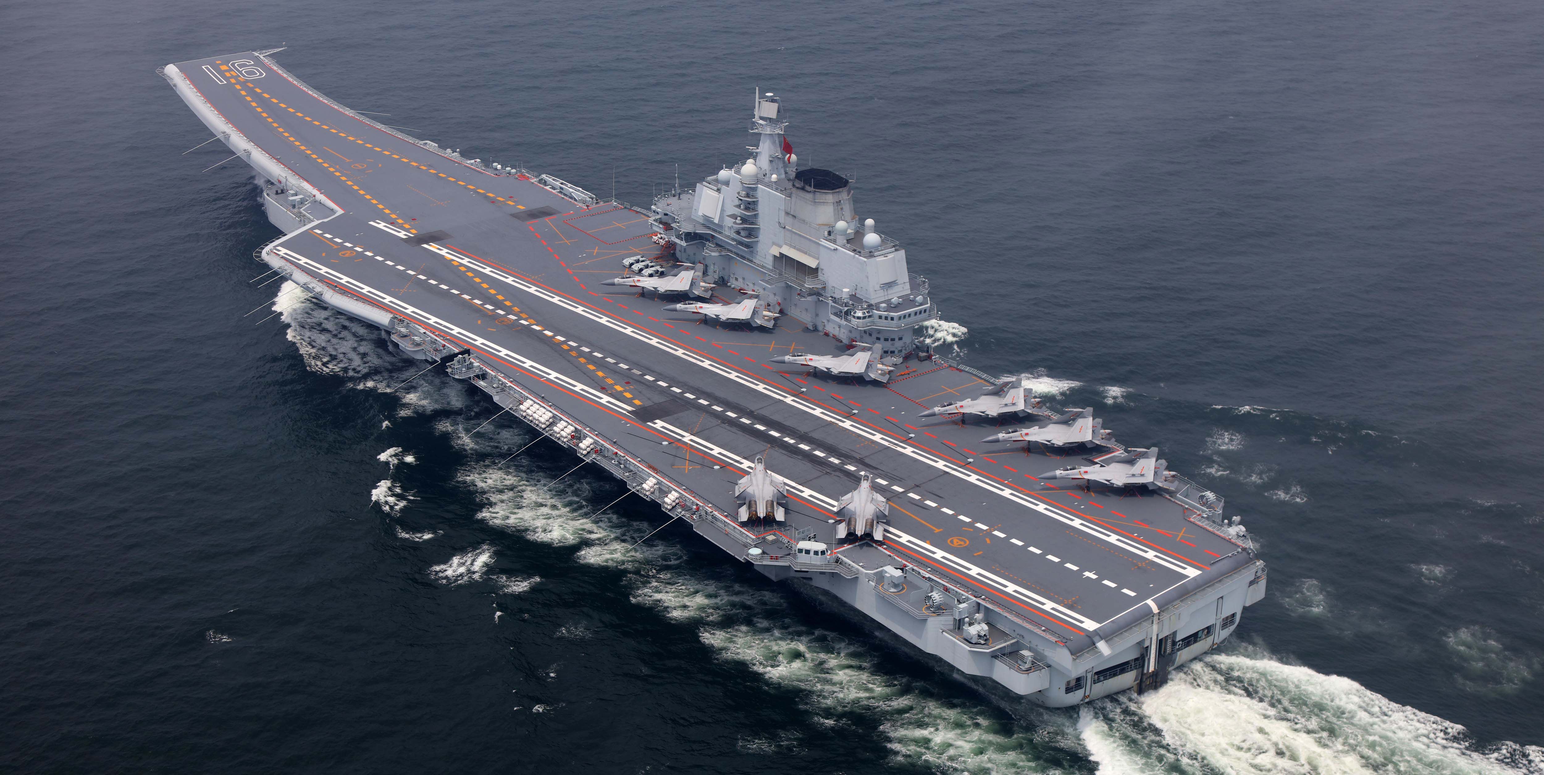 CHINESE NAVY, Shenyang J 15, Liaoning
