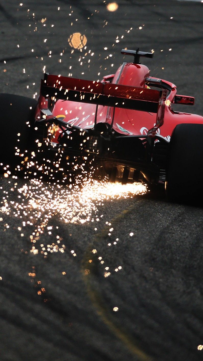 Sebastian Vettel 2018 Ferrari Wallpaper