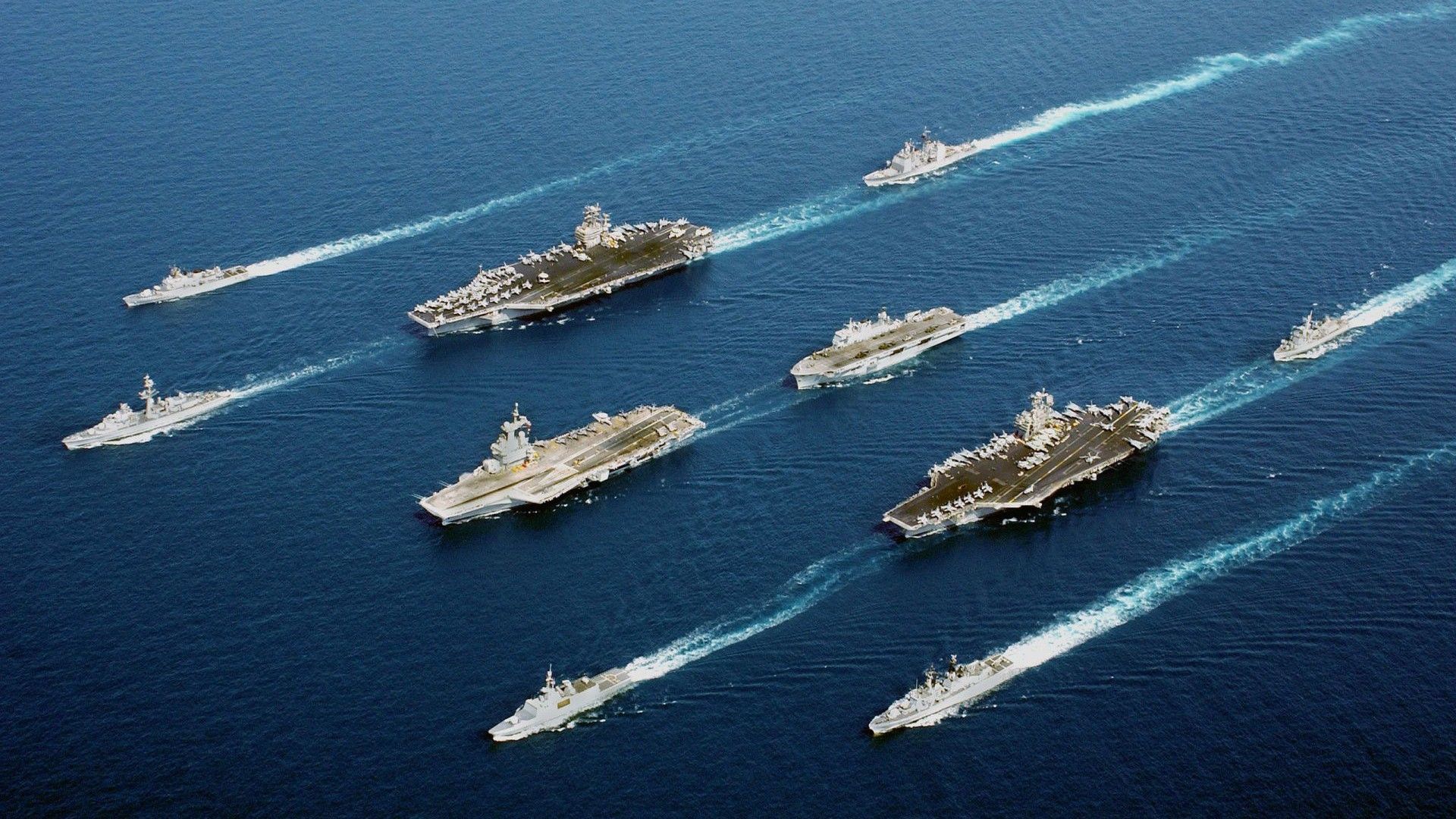Naval exercise with India
