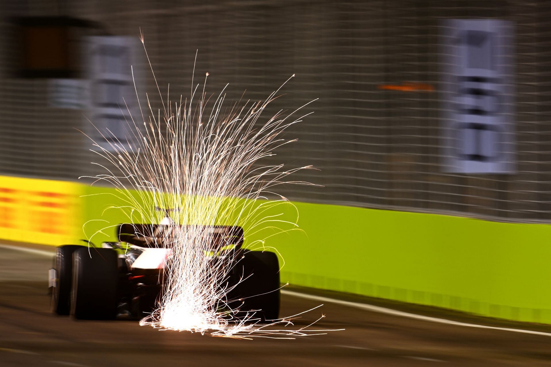 Why do F1 cars spark? Understanding