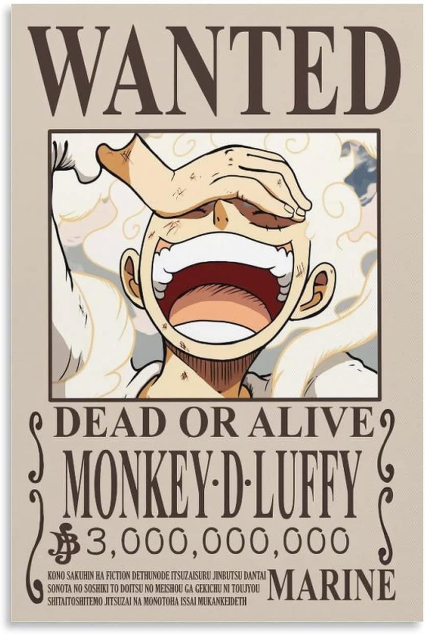 Anime Cartoon Monkey D. Luffy Latest 3