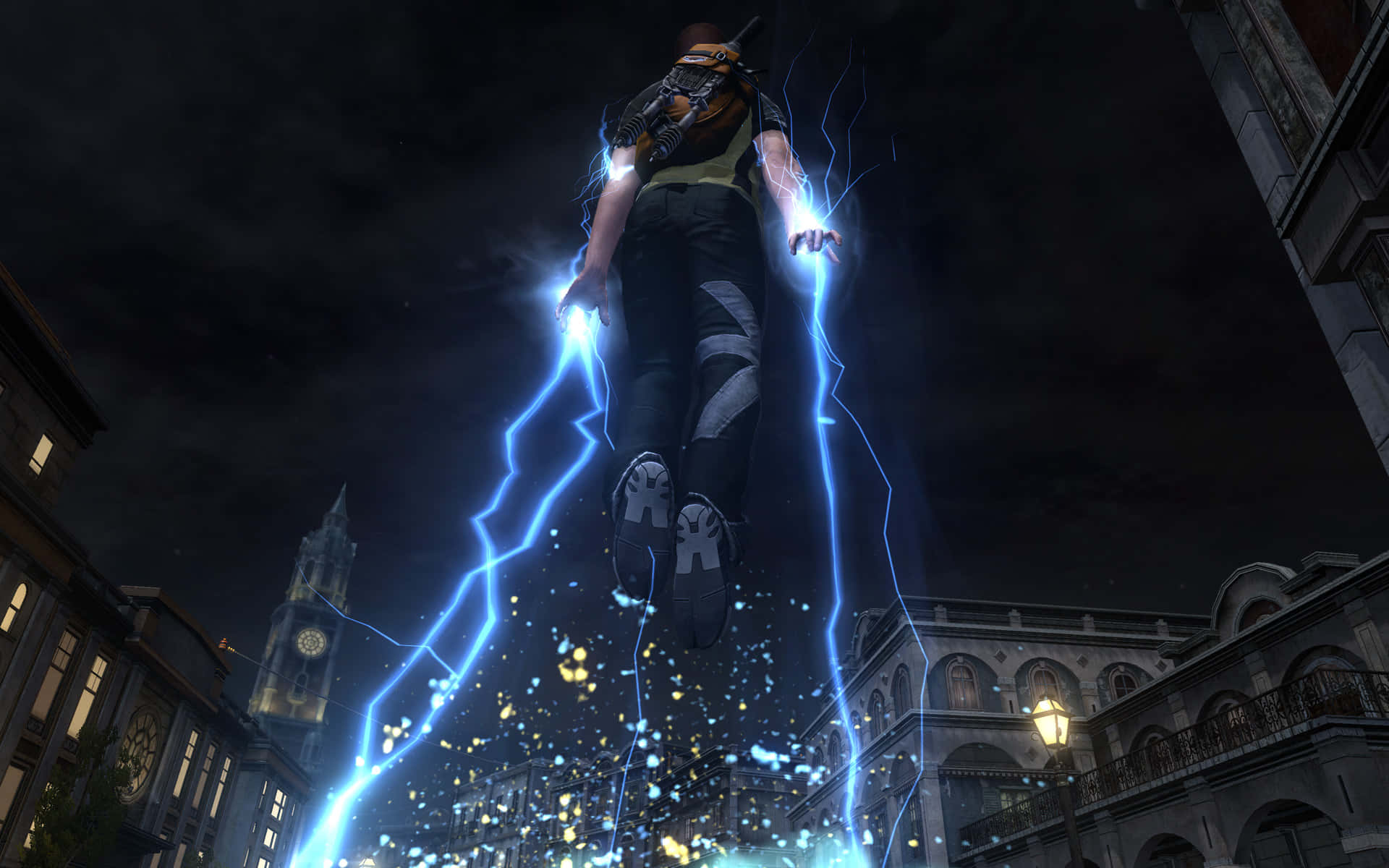 Lightning Hands Wallpaper