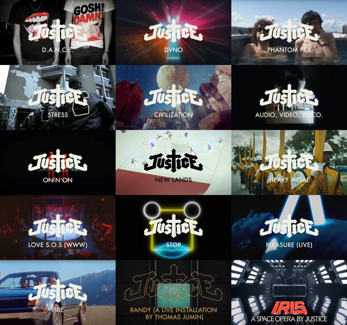 Favourite Justice music video to date