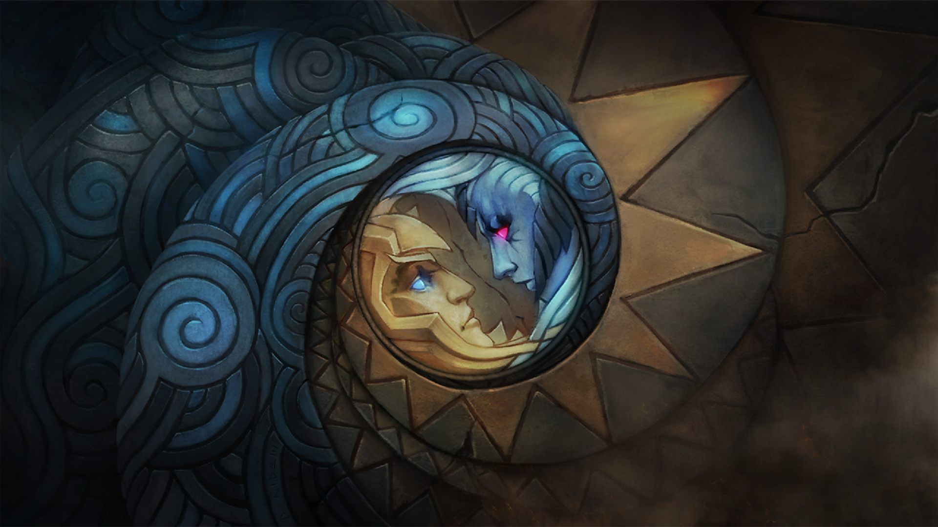 Skywrath Mage. Illustration art