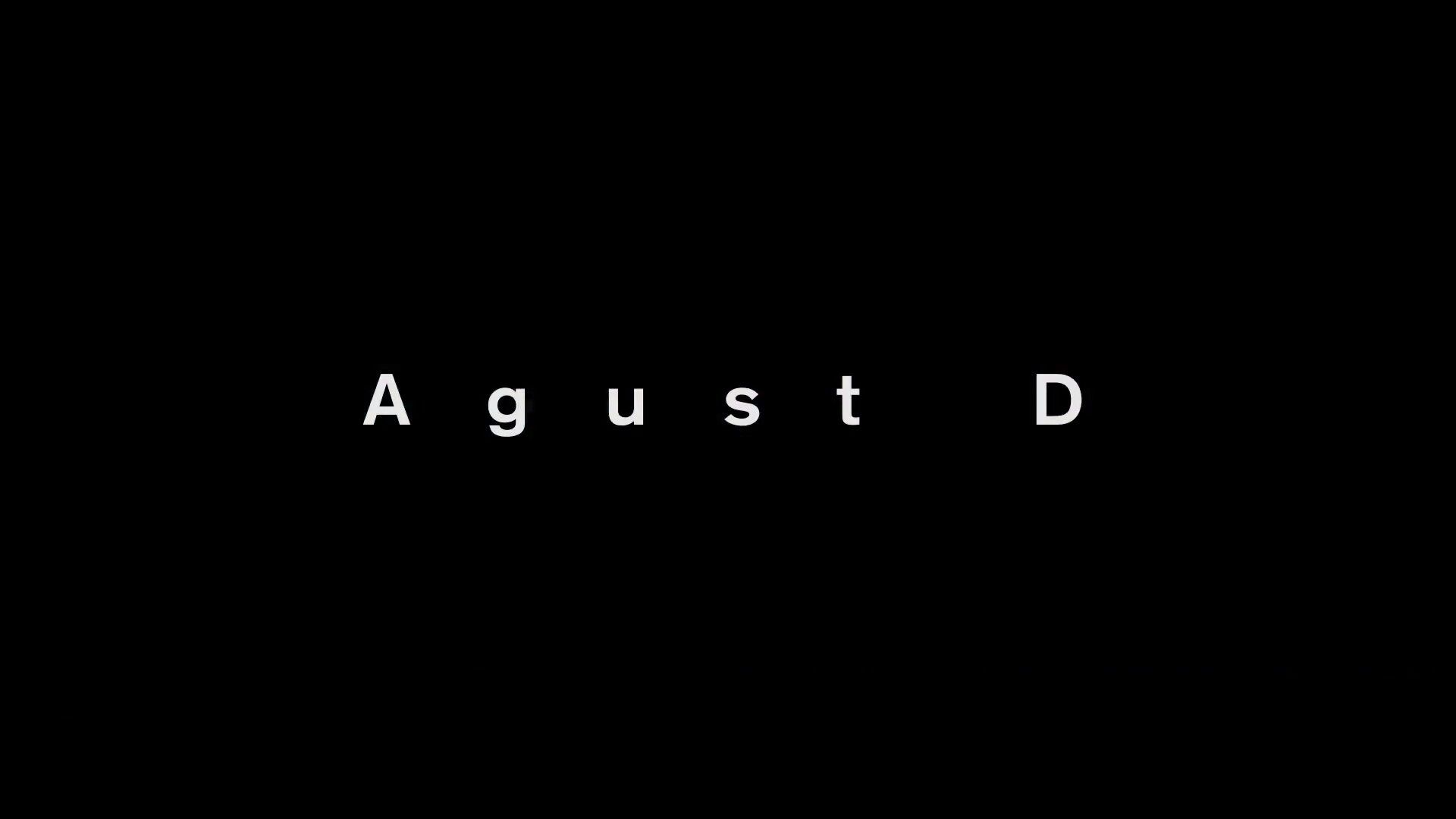 Suga aka Agust D aka Yoongi ❤ Agust D