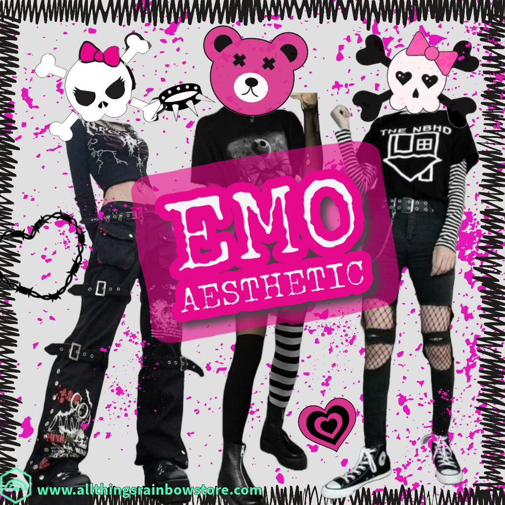 Emo Aesthetic. Emo Aesthetic Outfit Ideas