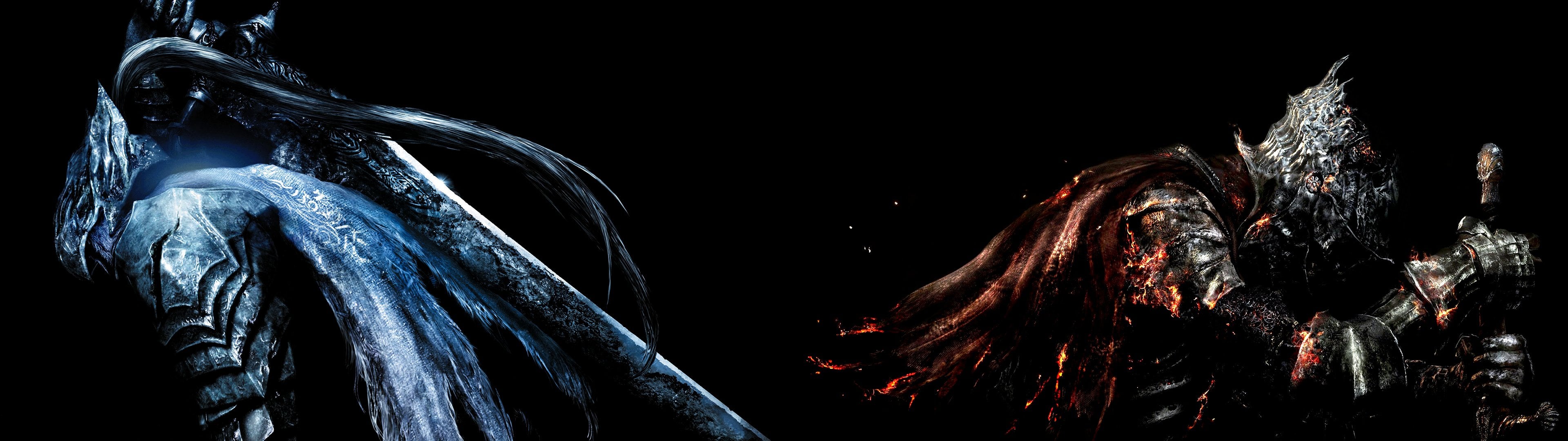 Artorias Red Knight 3840x1080 Dual