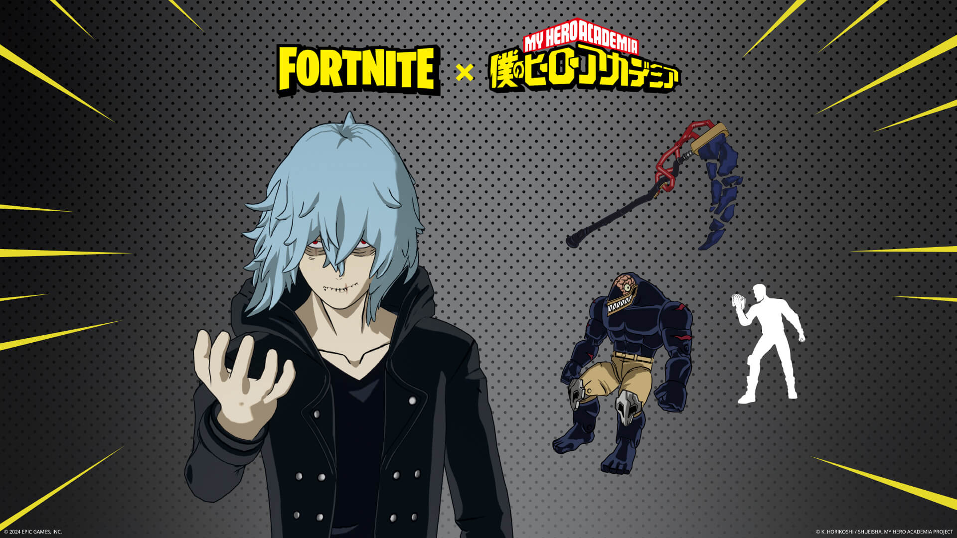 Tomura Shigaraki Fortnite wallpaper