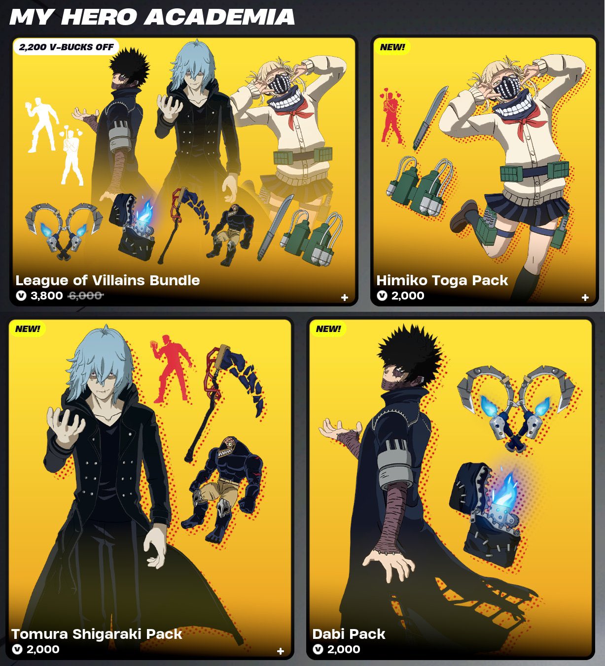 Himiko Toga Fortnite wallpaper