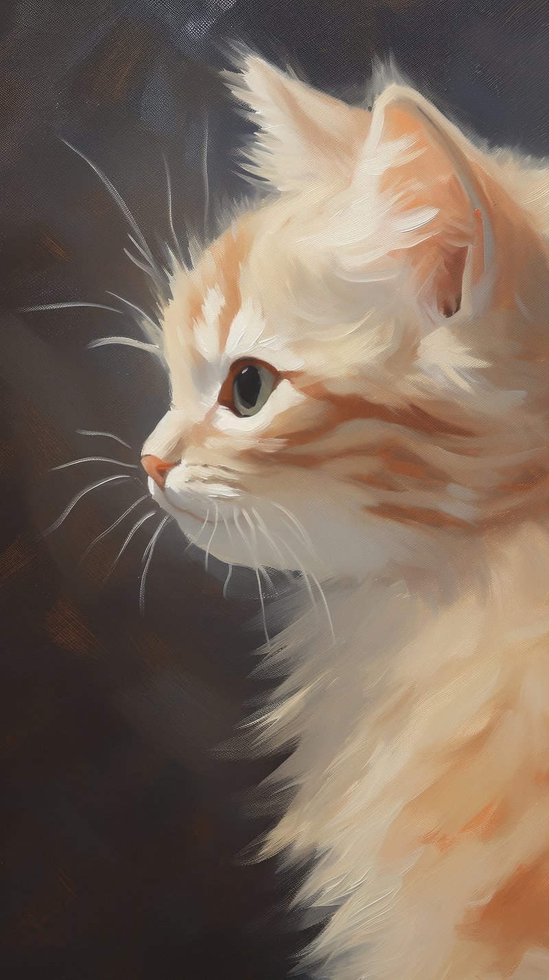 Cat Drawing Image. Free Photo, PNG