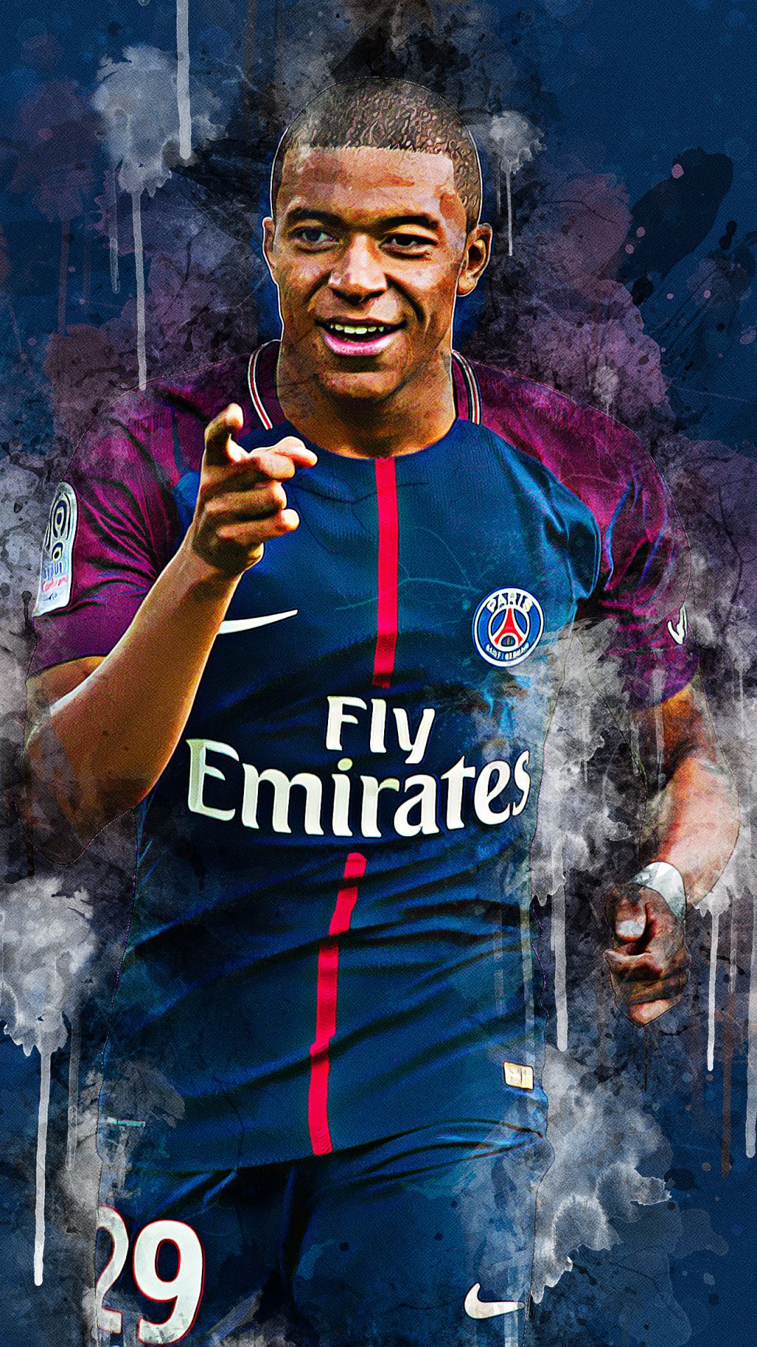 Sports / Kylian Mbappé 1080x1920