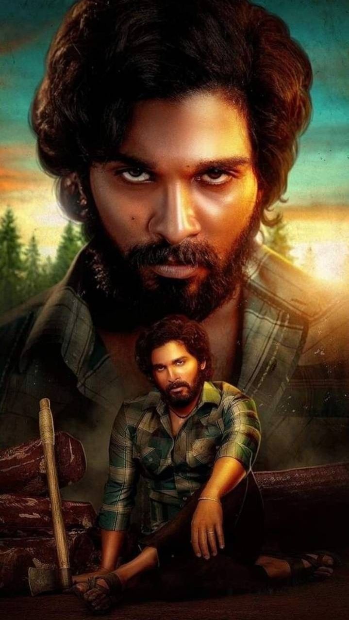 Allu Arjun Mobile Wallpaper. Puspa