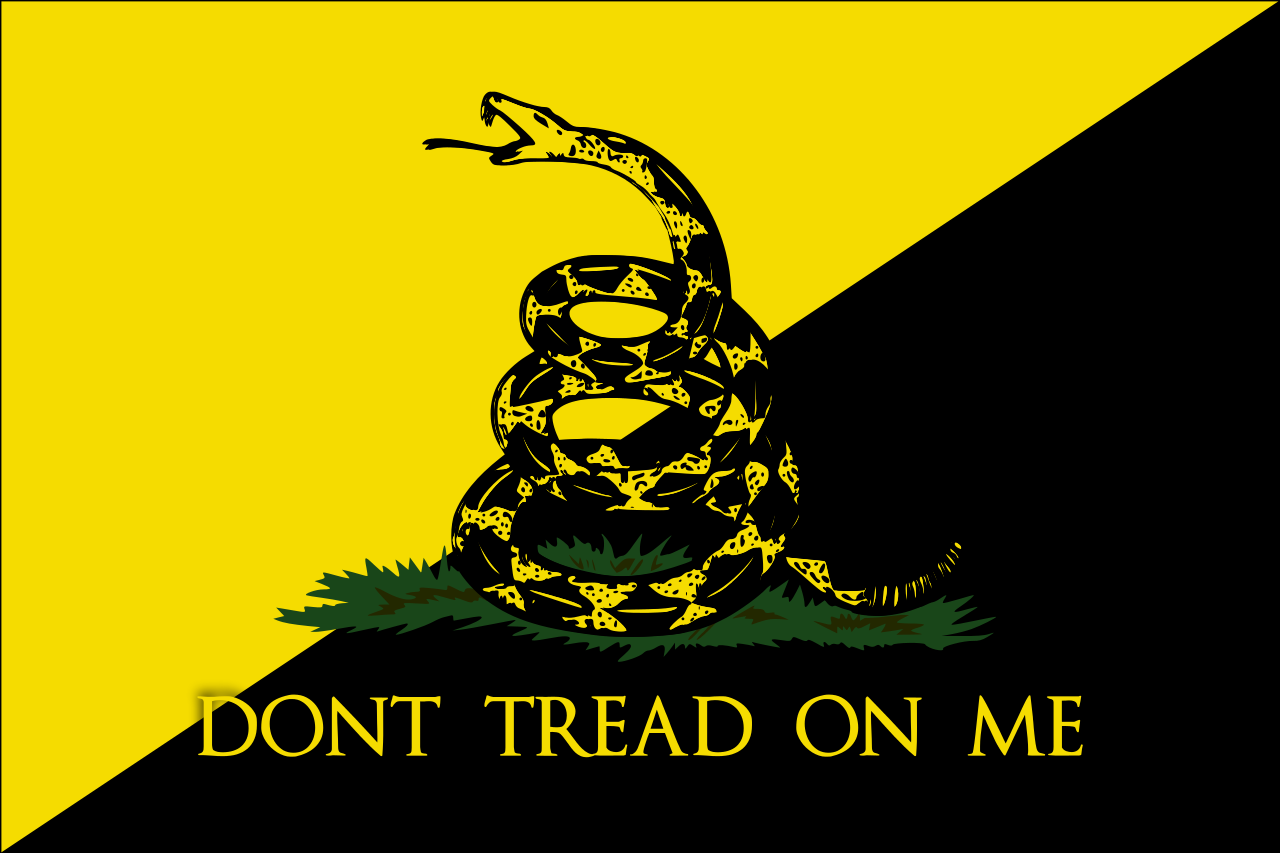 Anarcho Gadsden Flag.svg