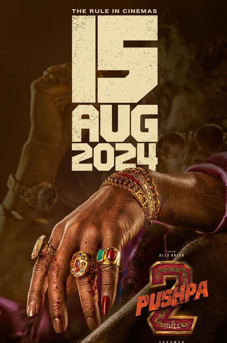 pushpa 2 new poster. pushpa 2 poster