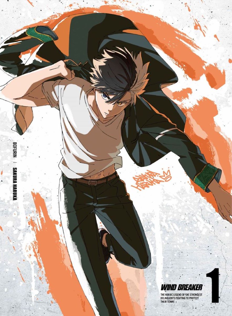 Wind Breaker Volume 1 Cover